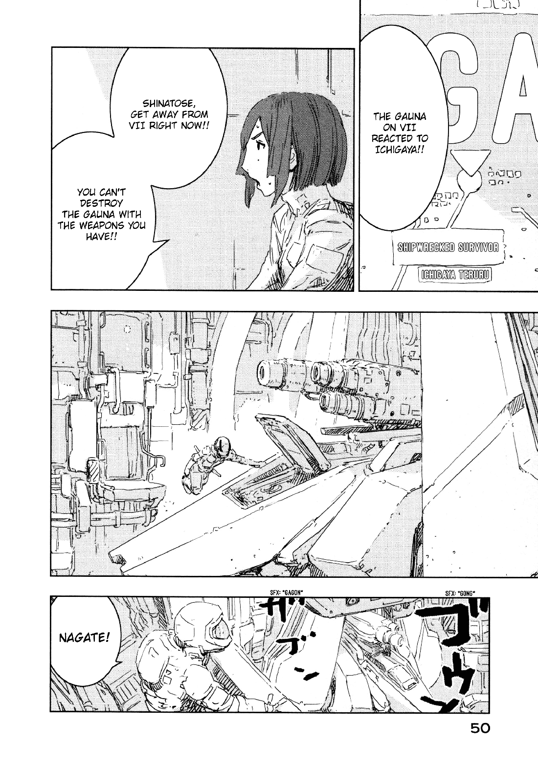 Sidonia no Kishi Chapter 51 page 17 - Chapter 51: Rescue of a Shipwrecked Sailor