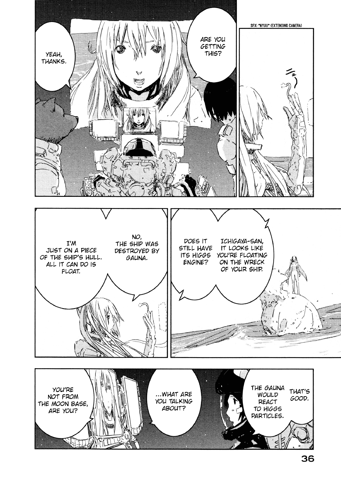 Sidonia no Kishi Chapter 51 page 4 - Chapter 51: Rescue of a Shipwrecked Sailor