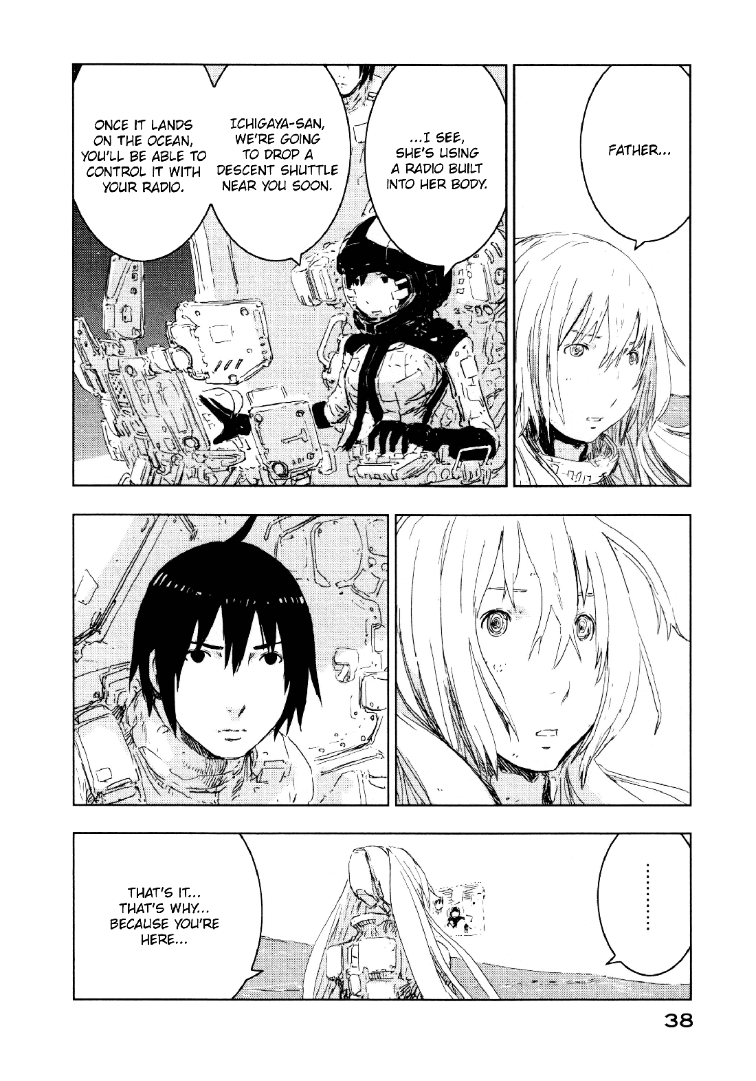 Sidonia no Kishi Chapter 51 page 6 - Chapter 51: Rescue of a Shipwrecked Sailor