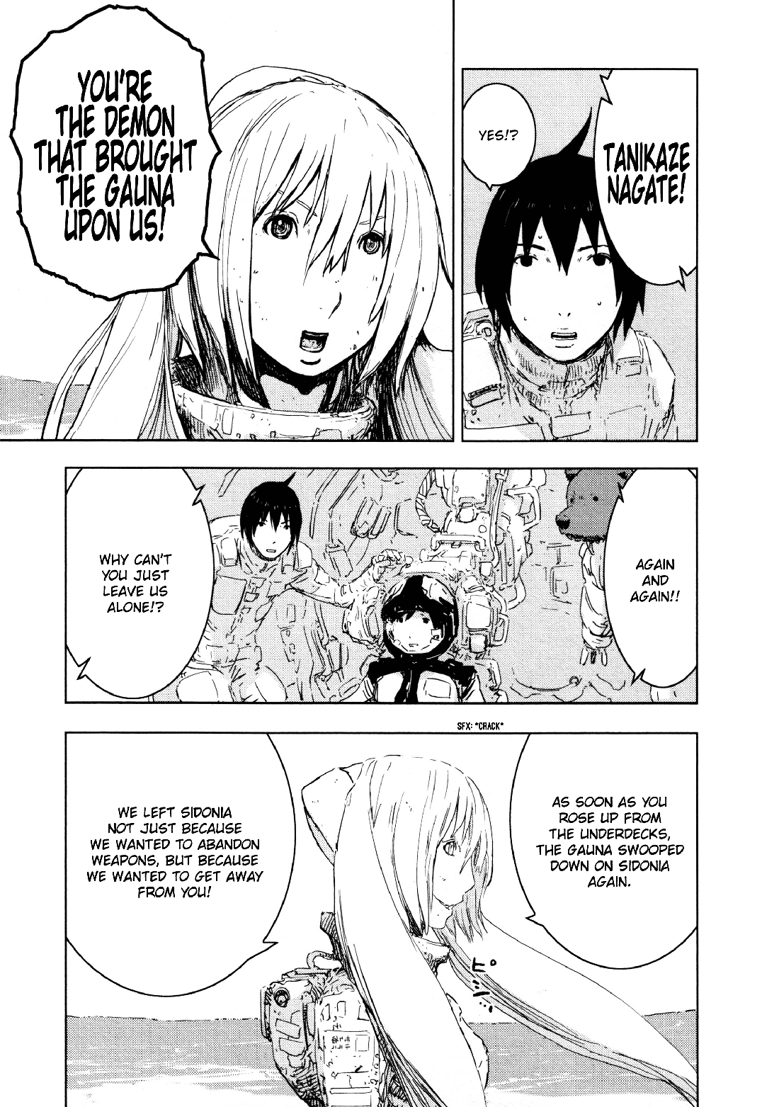Sidonia no Kishi Chapter 51 page 7 - Chapter 51: Rescue of a Shipwrecked Sailor