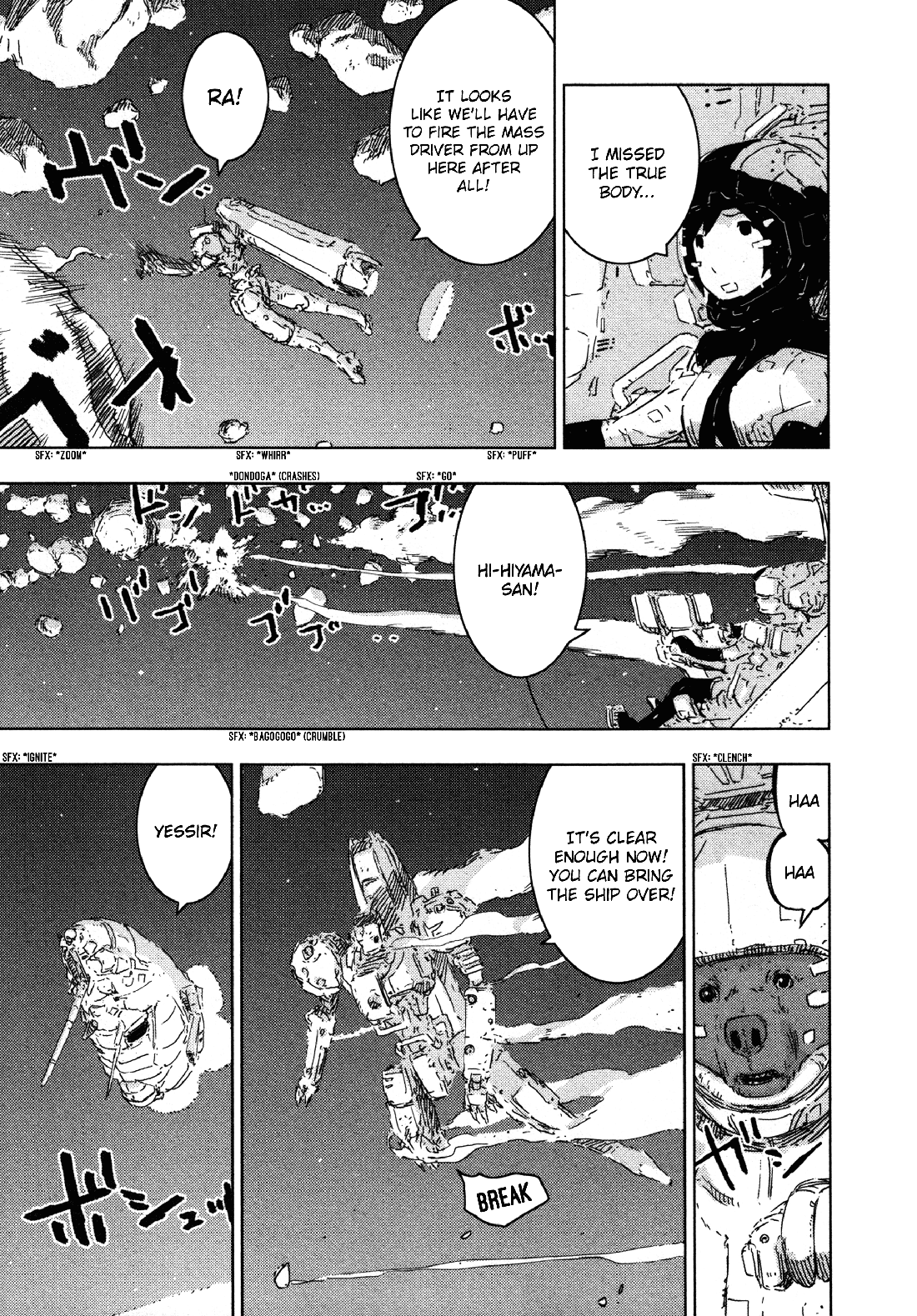 Sidonia no Kishi Chapter 52 page 11 - Chapter 52: The Struggle of Hiyama Lala