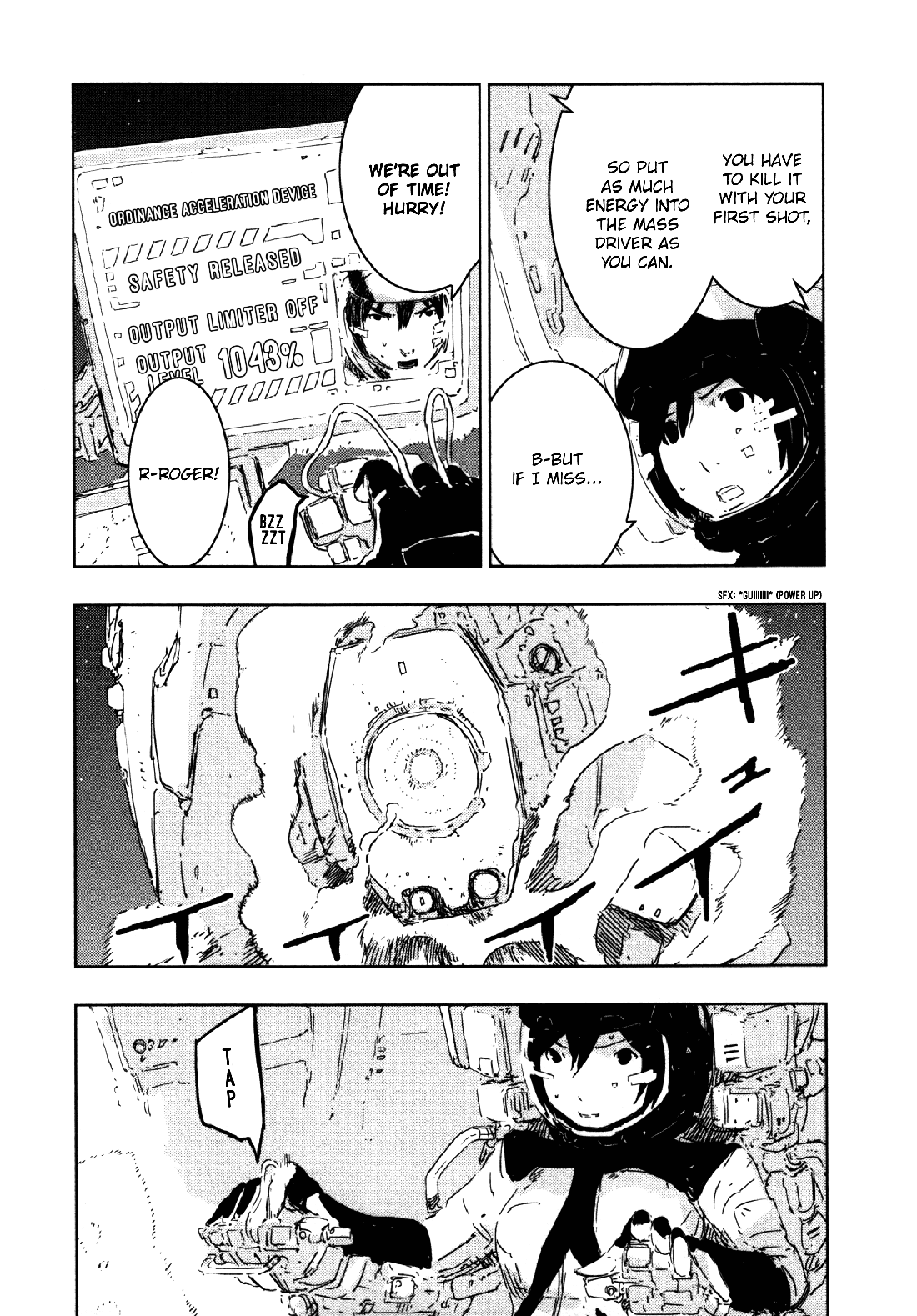 Sidonia no Kishi Chapter 52 page 17 - Chapter 52: The Struggle of Hiyama Lala