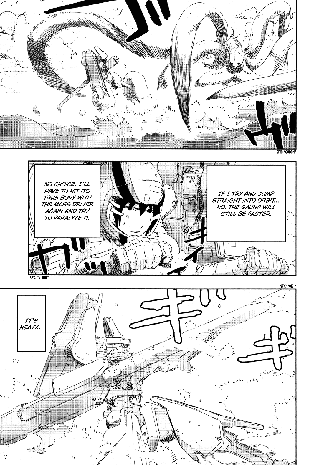 Sidonia no Kishi Chapter 52 page 3 - Chapter 52: The Struggle of Hiyama Lala