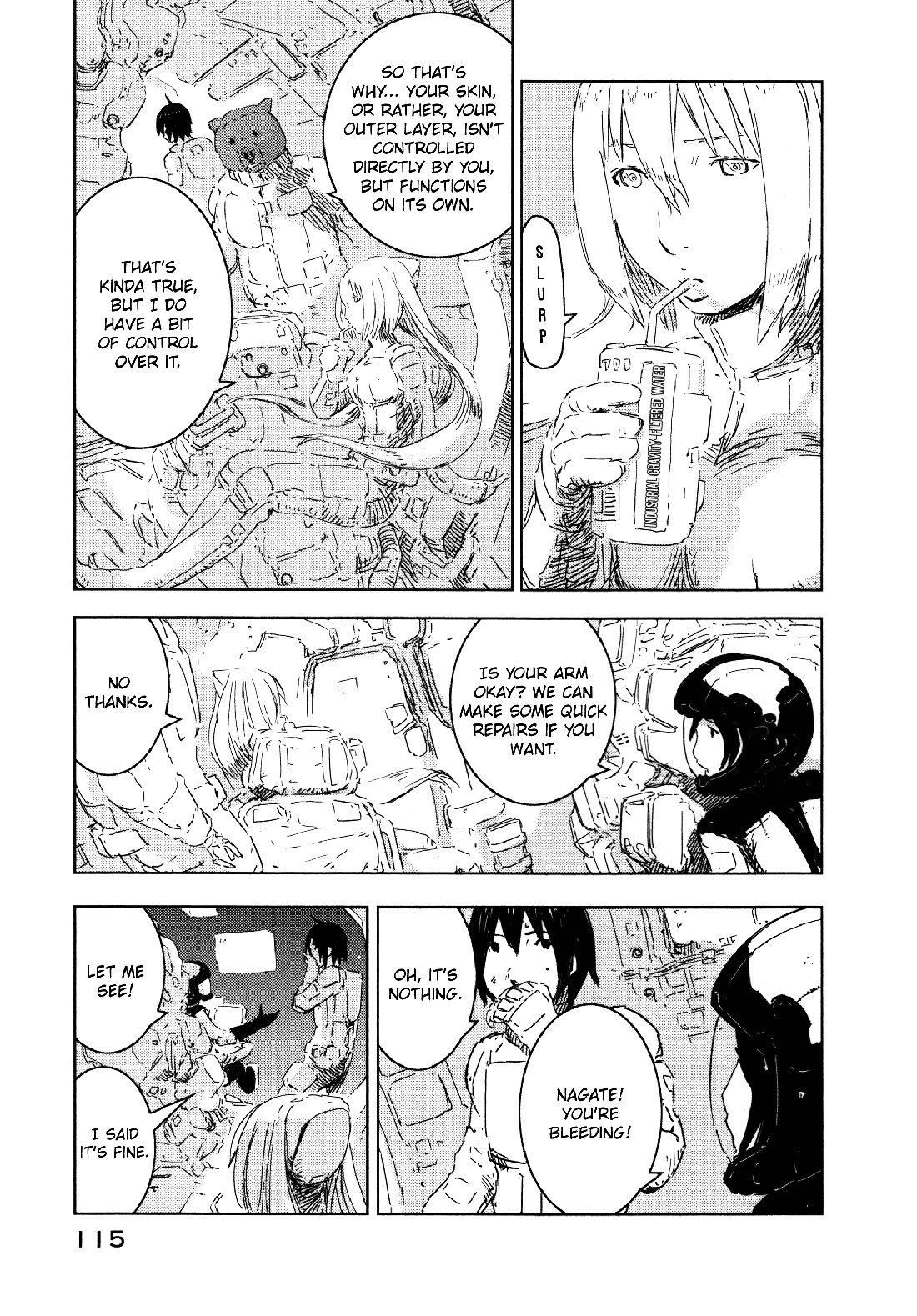 Sidonia no Kishi Chapter 53 page 11 - Chapter 53: The Large Mass Union Ship's Presence