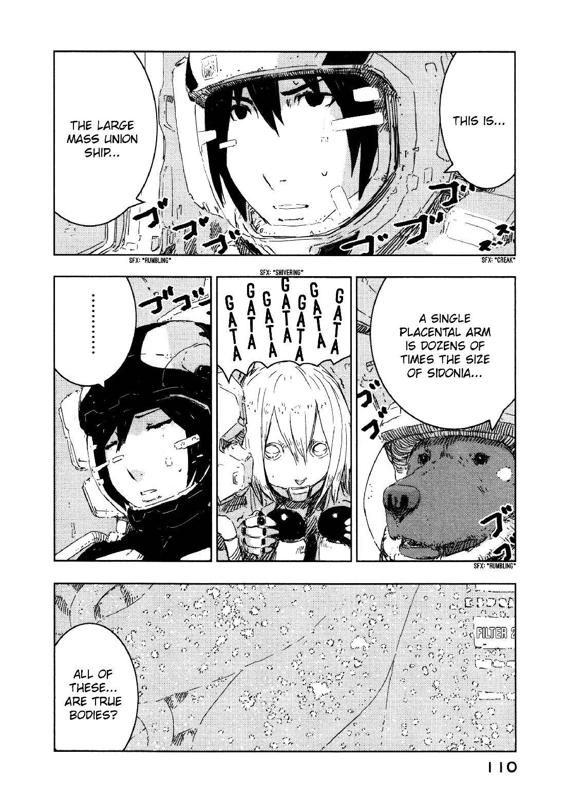 Sidonia no Kishi Chapter 53 page 6 - Chapter 53: The Large Mass Union Ship's Presence