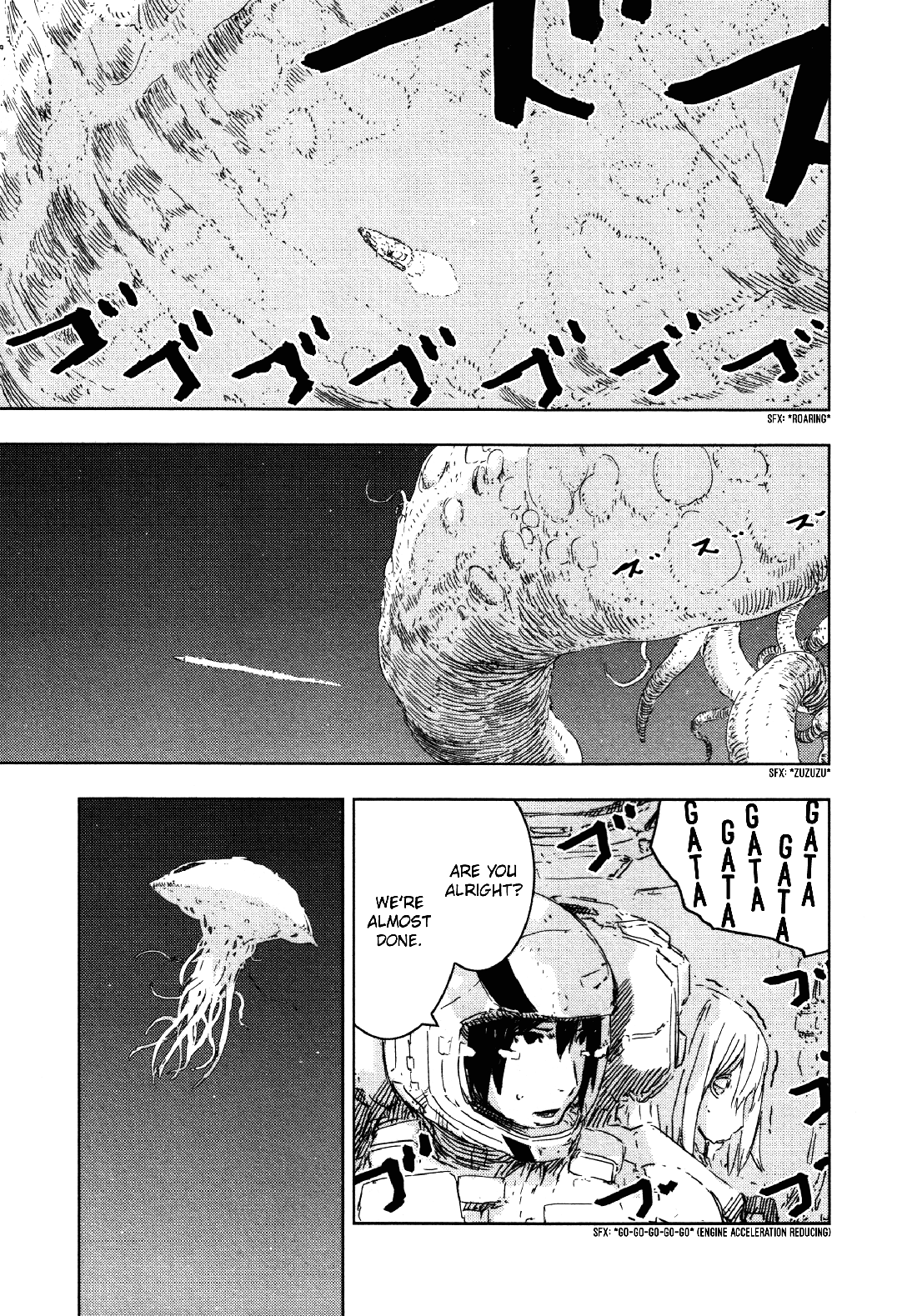 Sidonia no Kishi Chapter 53 page 7 - Chapter 53: The Large Mass Union Ship's Presence