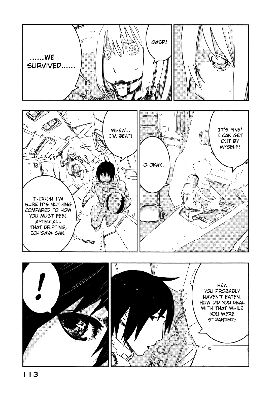 Sidonia no Kishi Chapter 53 page 9 - Chapter 53: The Large Mass Union Ship's Presence