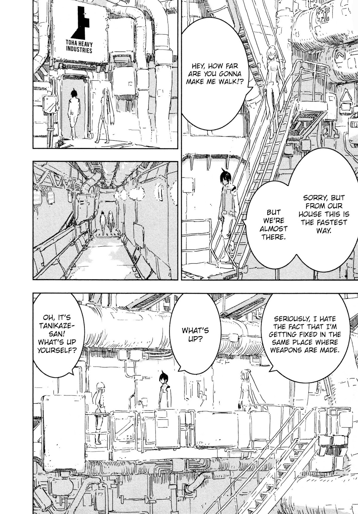 Sidonia no Kishi Chapter 54 page 18 - Chapter 54: The Conversation of Ichigaya Teruru