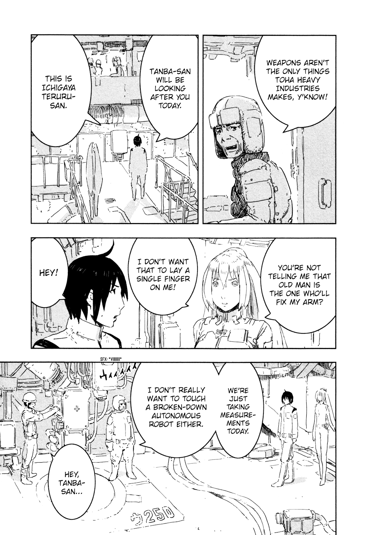 Sidonia no Kishi Chapter 54 page 19 - Chapter 54: The Conversation of Ichigaya Teruru