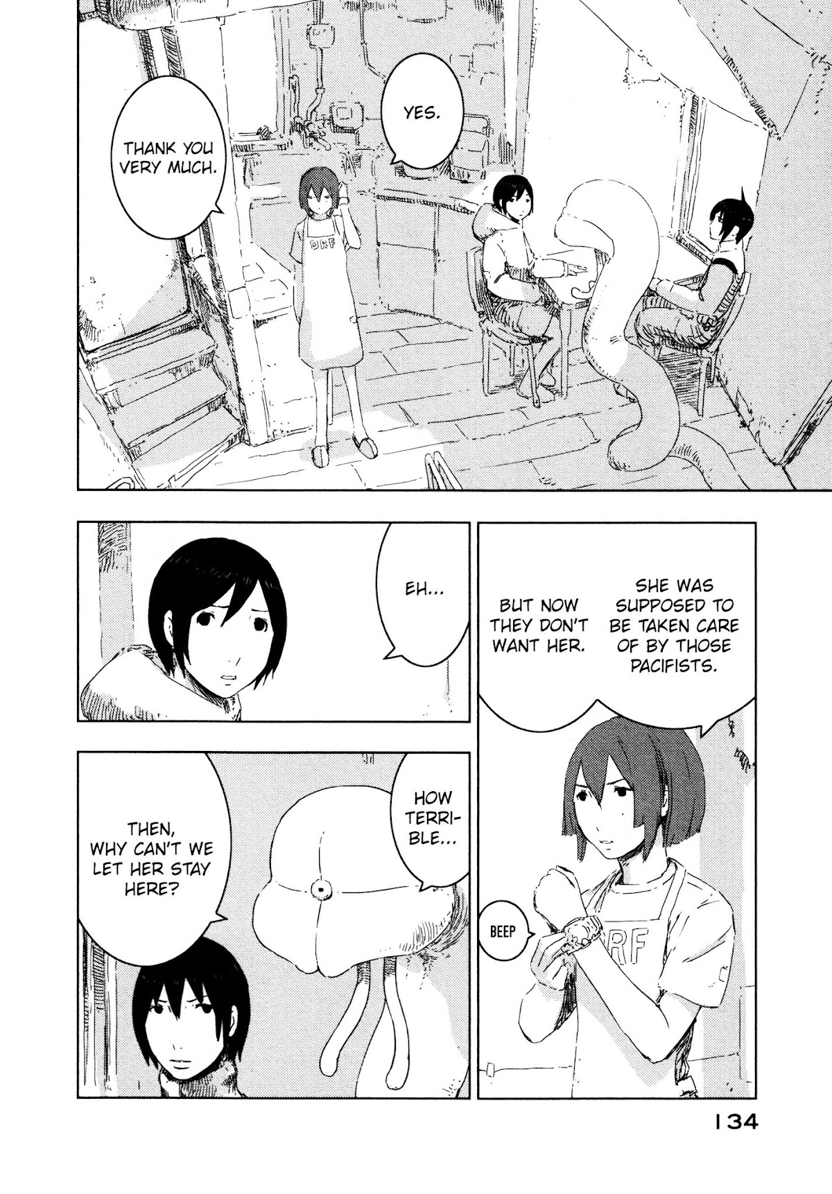 Sidonia no Kishi Chapter 54 page 2 - Chapter 54: The Conversation of Ichigaya Teruru