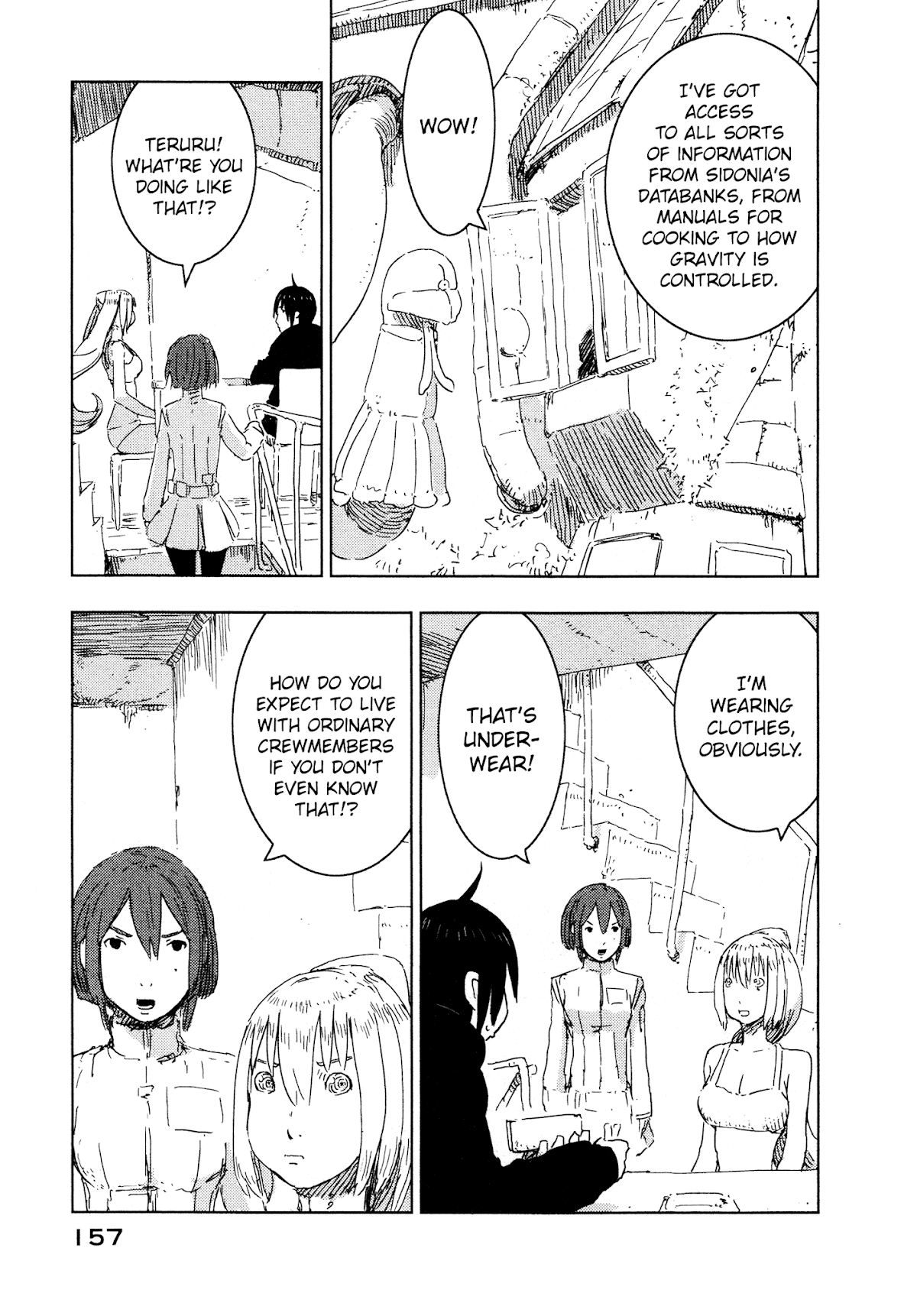 Sidonia no Kishi Chapter 54 page 25 - Chapter 54: The Conversation of Ichigaya Teruru