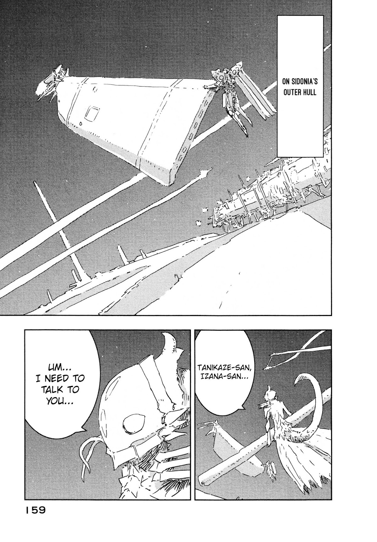 Sidonia no Kishi Chapter 54 page 27 - Chapter 54: The Conversation of Ichigaya Teruru