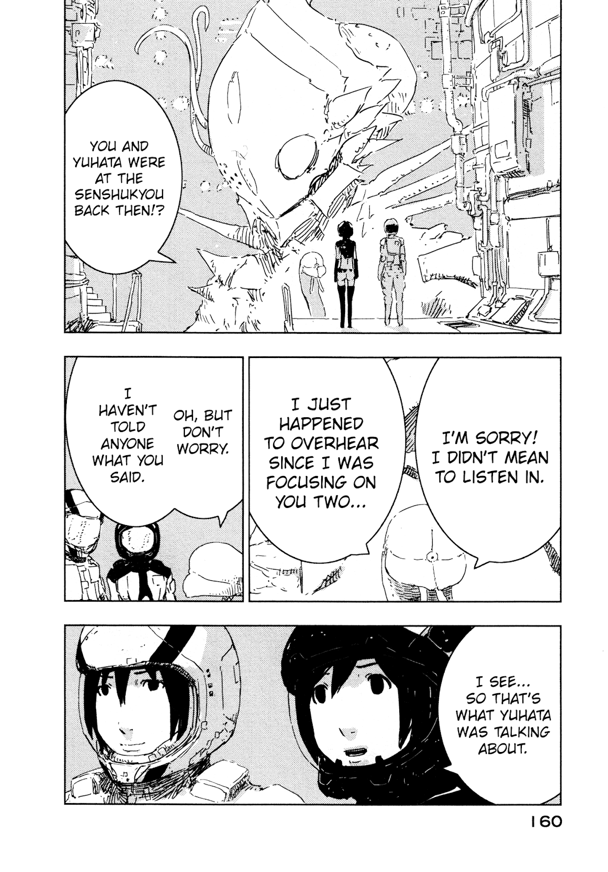 Sidonia no Kishi Chapter 54 page 28 - Chapter 54: The Conversation of Ichigaya Teruru