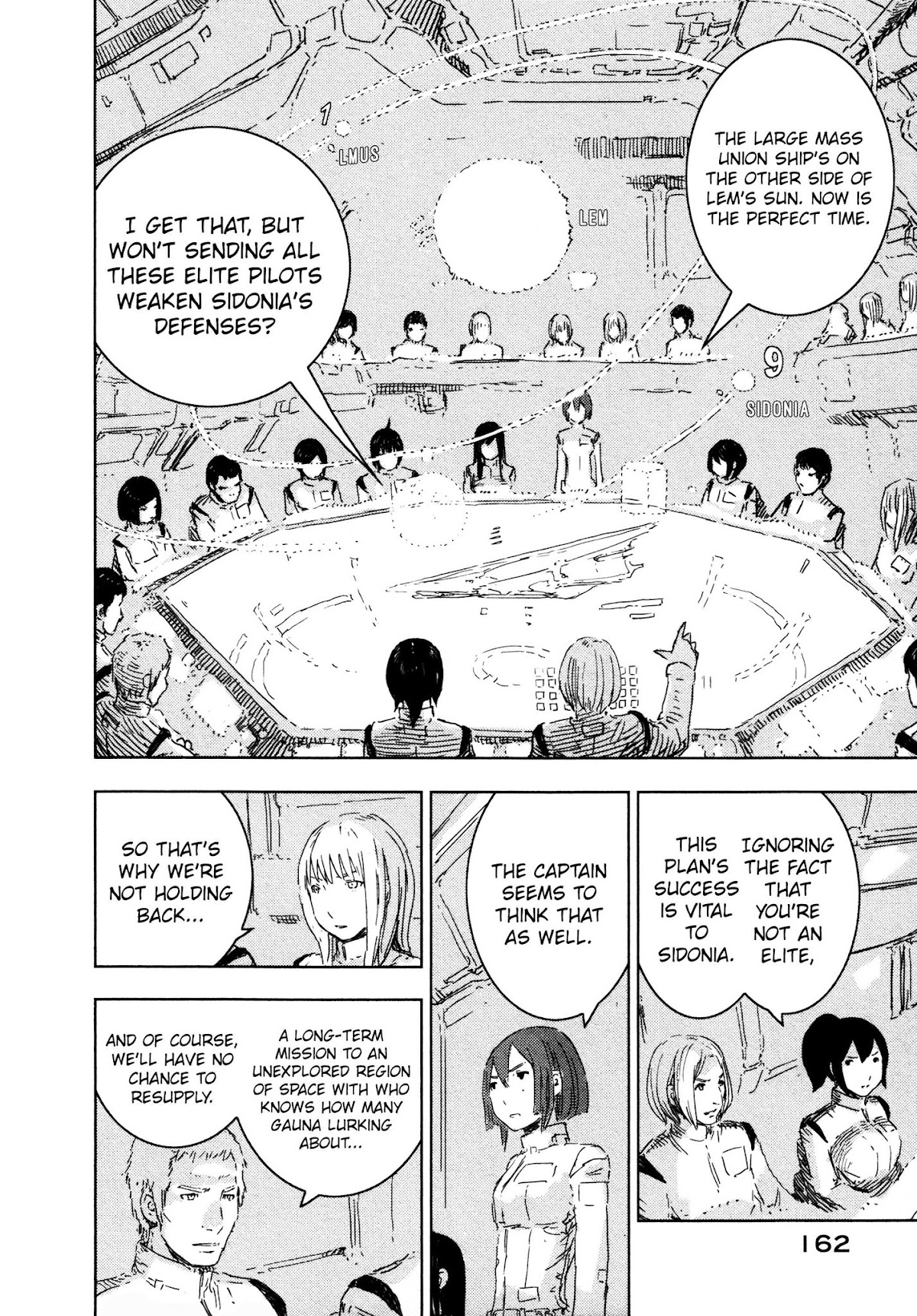 Sidonia no Kishi Chapter 54 page 30 - Chapter 54: The Conversation of Ichigaya Teruru