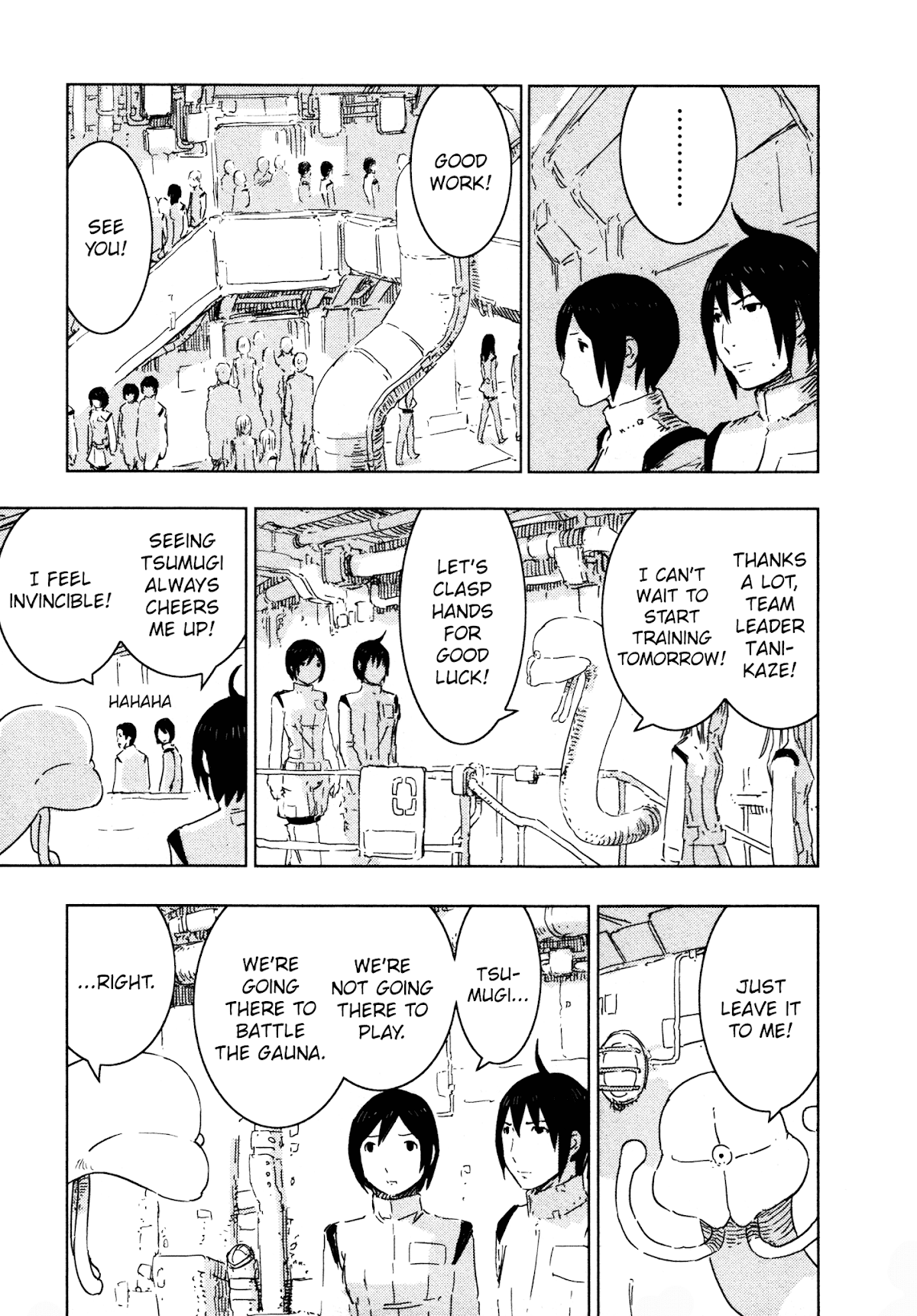 Sidonia no Kishi Chapter 54 page 31 - Chapter 54: The Conversation of Ichigaya Teruru