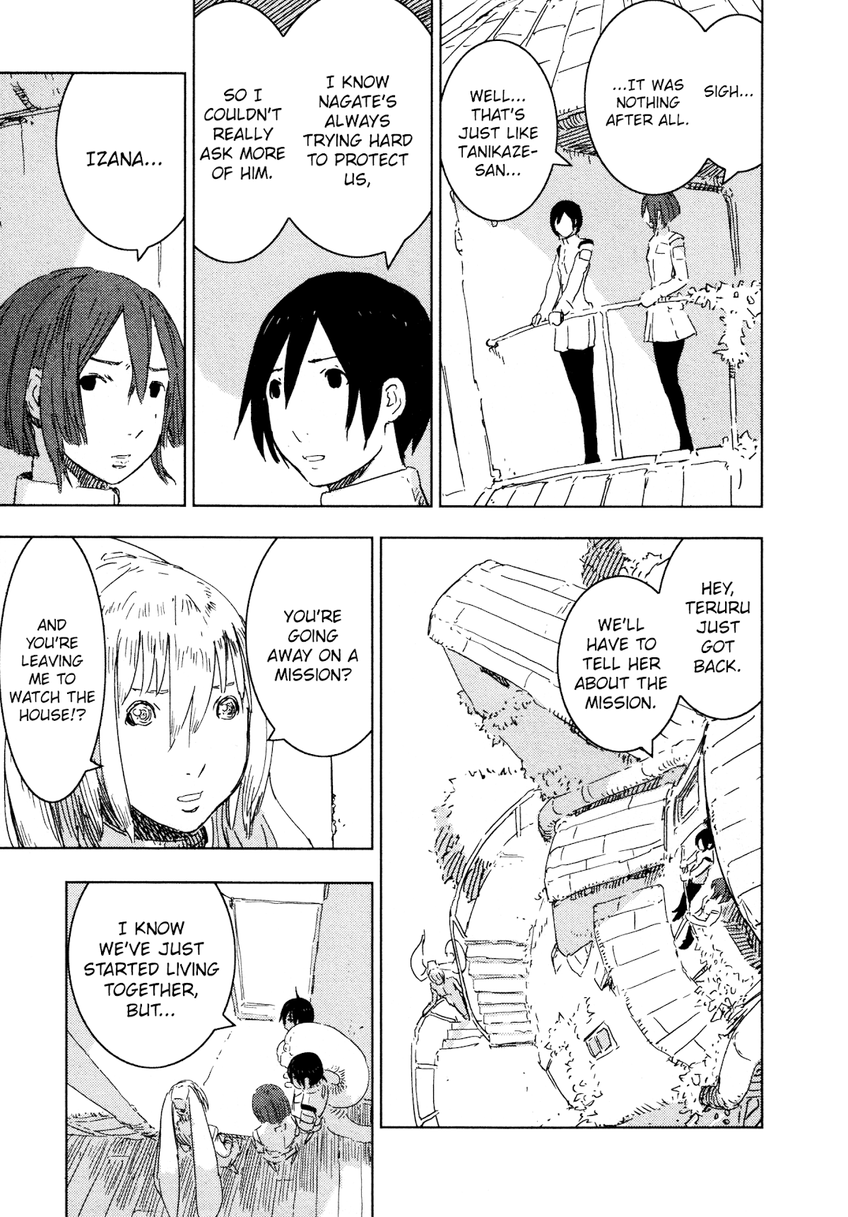 Sidonia no Kishi Chapter 54 page 33 - Chapter 54: The Conversation of Ichigaya Teruru