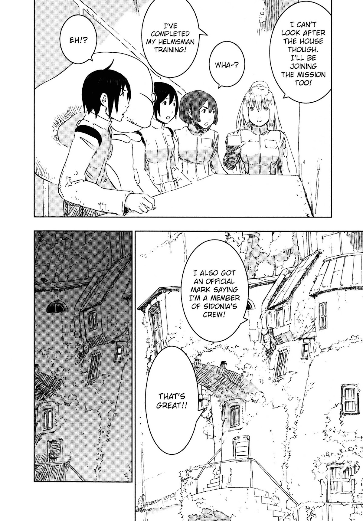 Sidonia no Kishi Chapter 54 page 34 - Chapter 54: The Conversation of Ichigaya Teruru