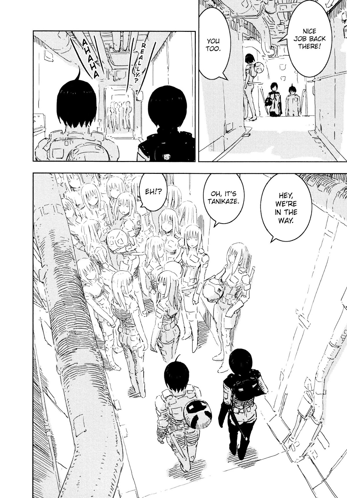 Sidonia no Kishi Chapter 55 page 16 - Chapter 55: Launch of the Mizuki
