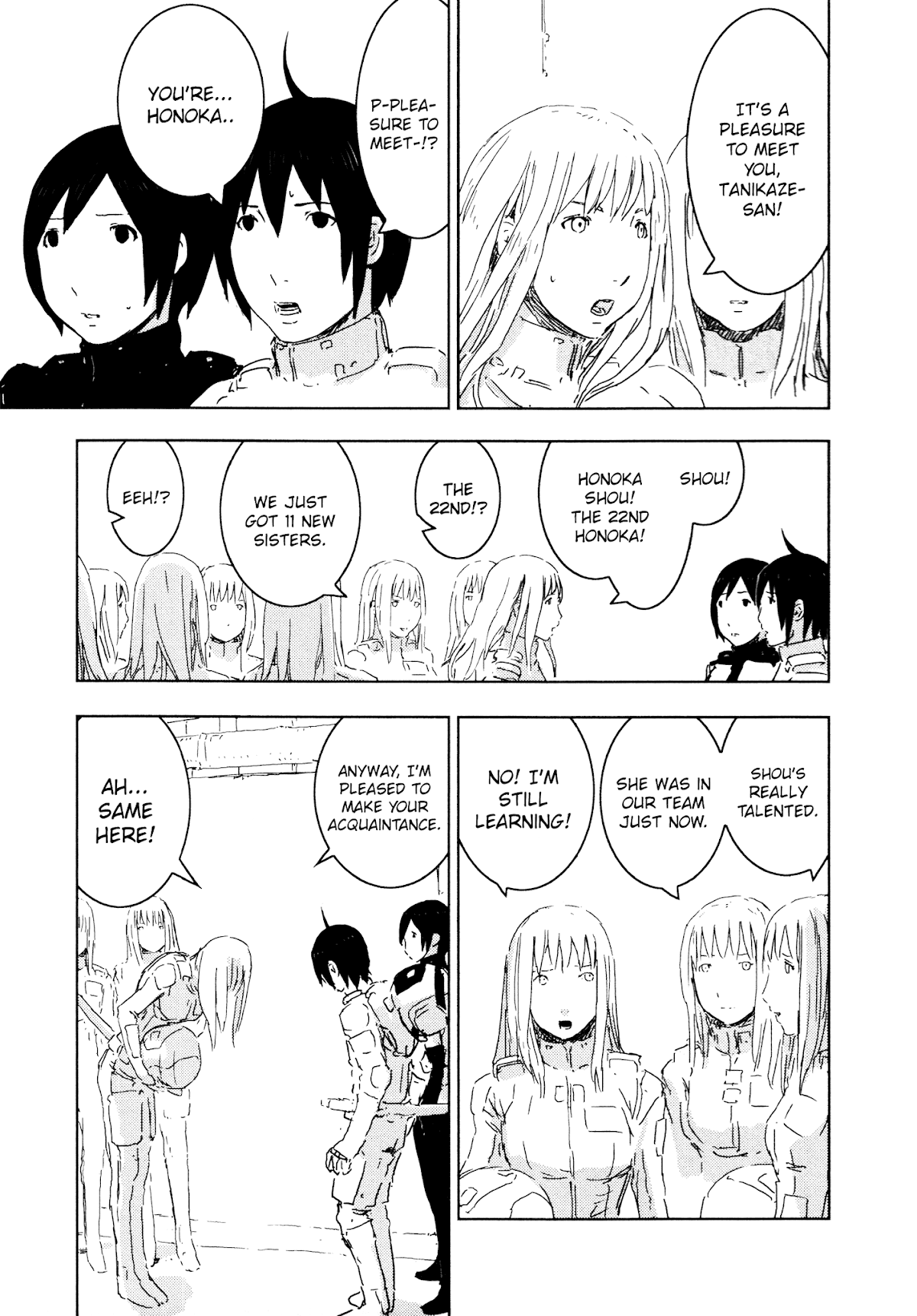 Sidonia no Kishi Chapter 55 page 17 - Chapter 55: Launch of the Mizuki