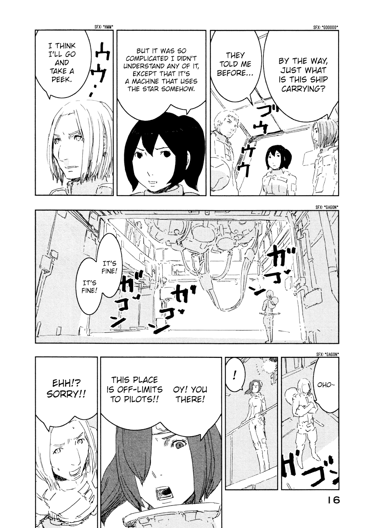 Sidonia no Kishi Chapter 55 page 18 - Chapter 55: Launch of the Mizuki