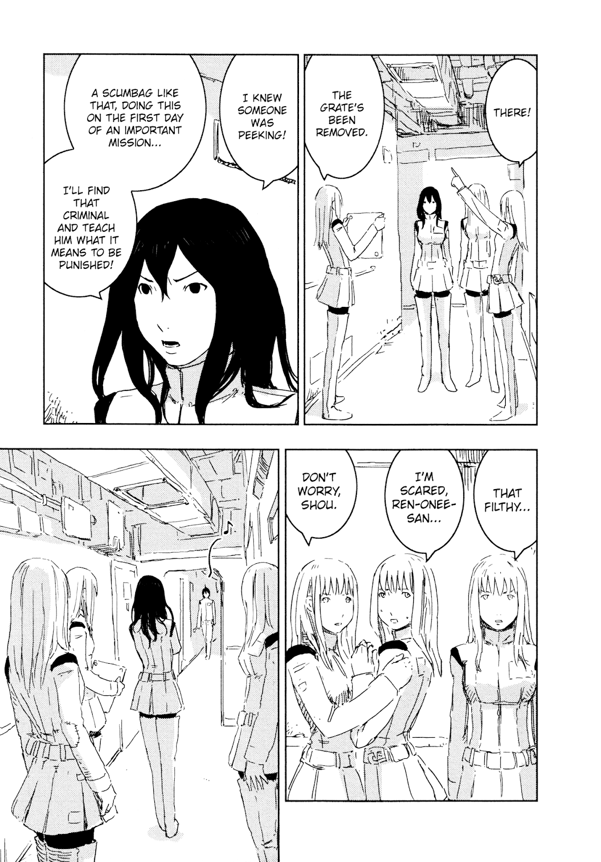 Sidonia no Kishi Chapter 55 page 23 - Chapter 55: Launch of the Mizuki