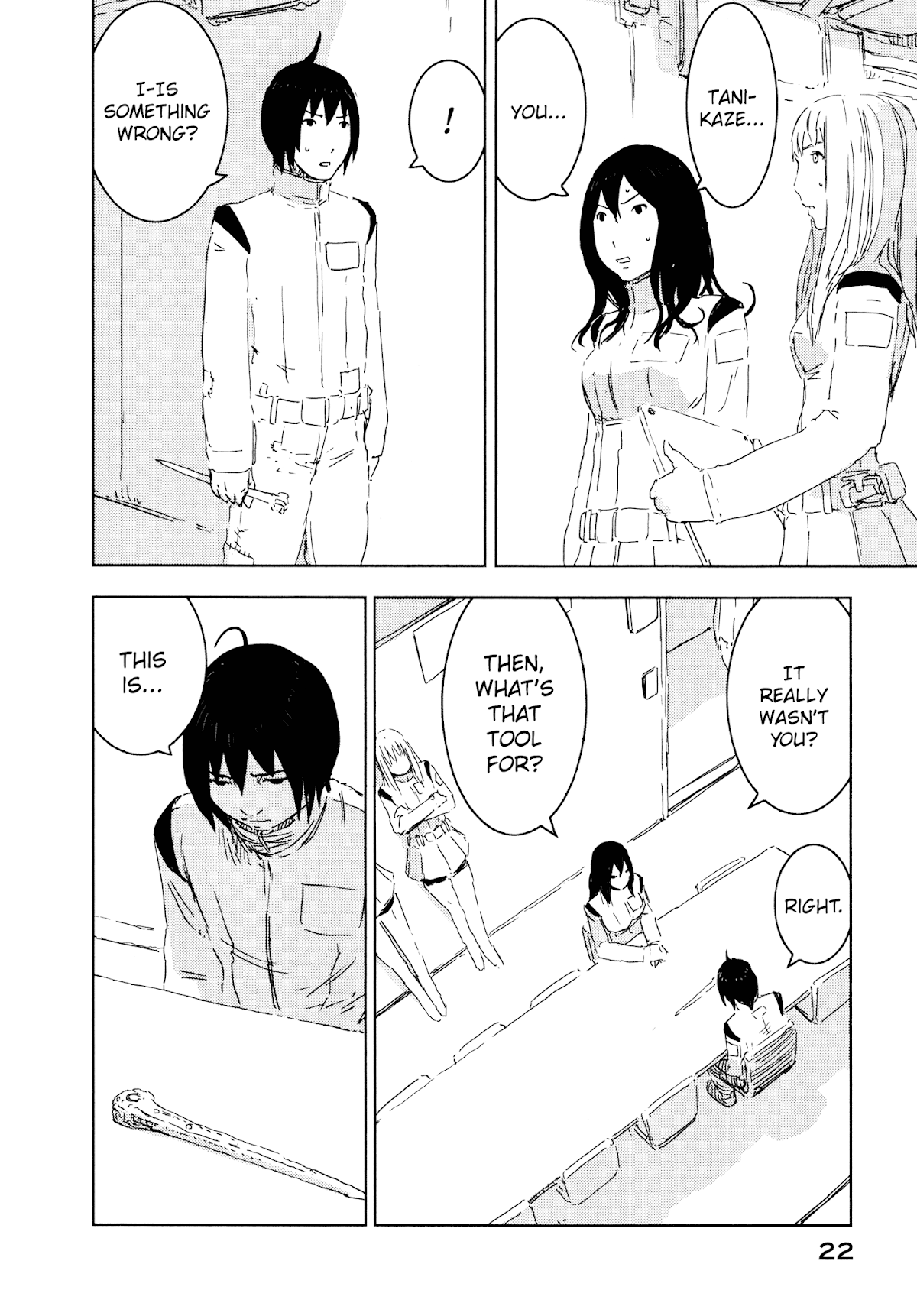 Sidonia no Kishi Chapter 55 page 24 - Chapter 55: Launch of the Mizuki