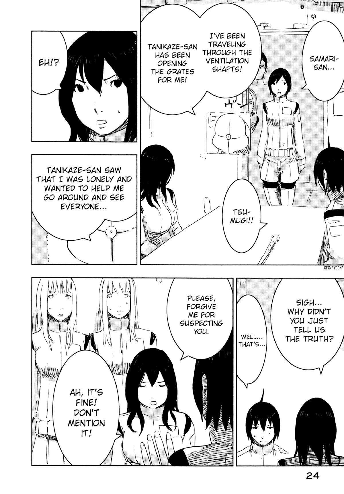 Sidonia no Kishi Chapter 55 page 26 - Chapter 55: Launch of the Mizuki