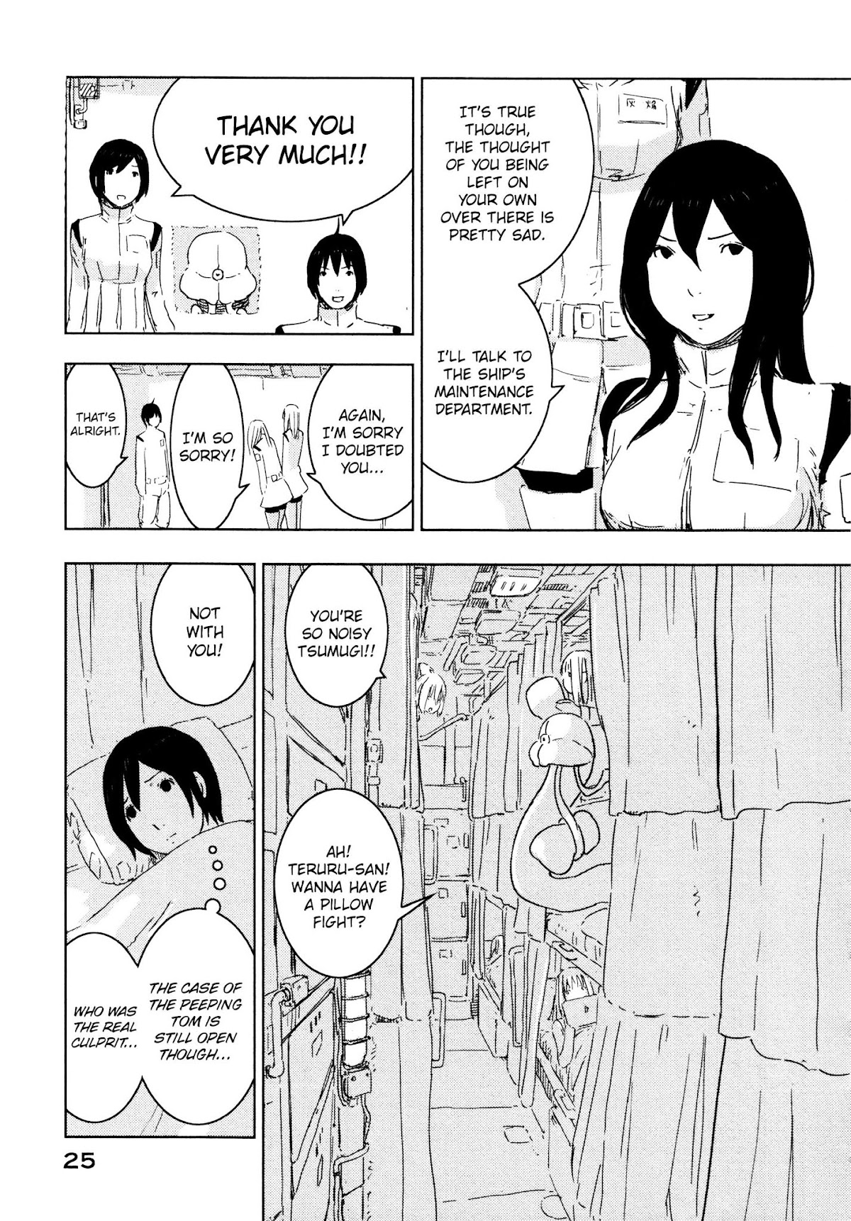 Sidonia no Kishi Chapter 55 page 27 - Chapter 55: Launch of the Mizuki