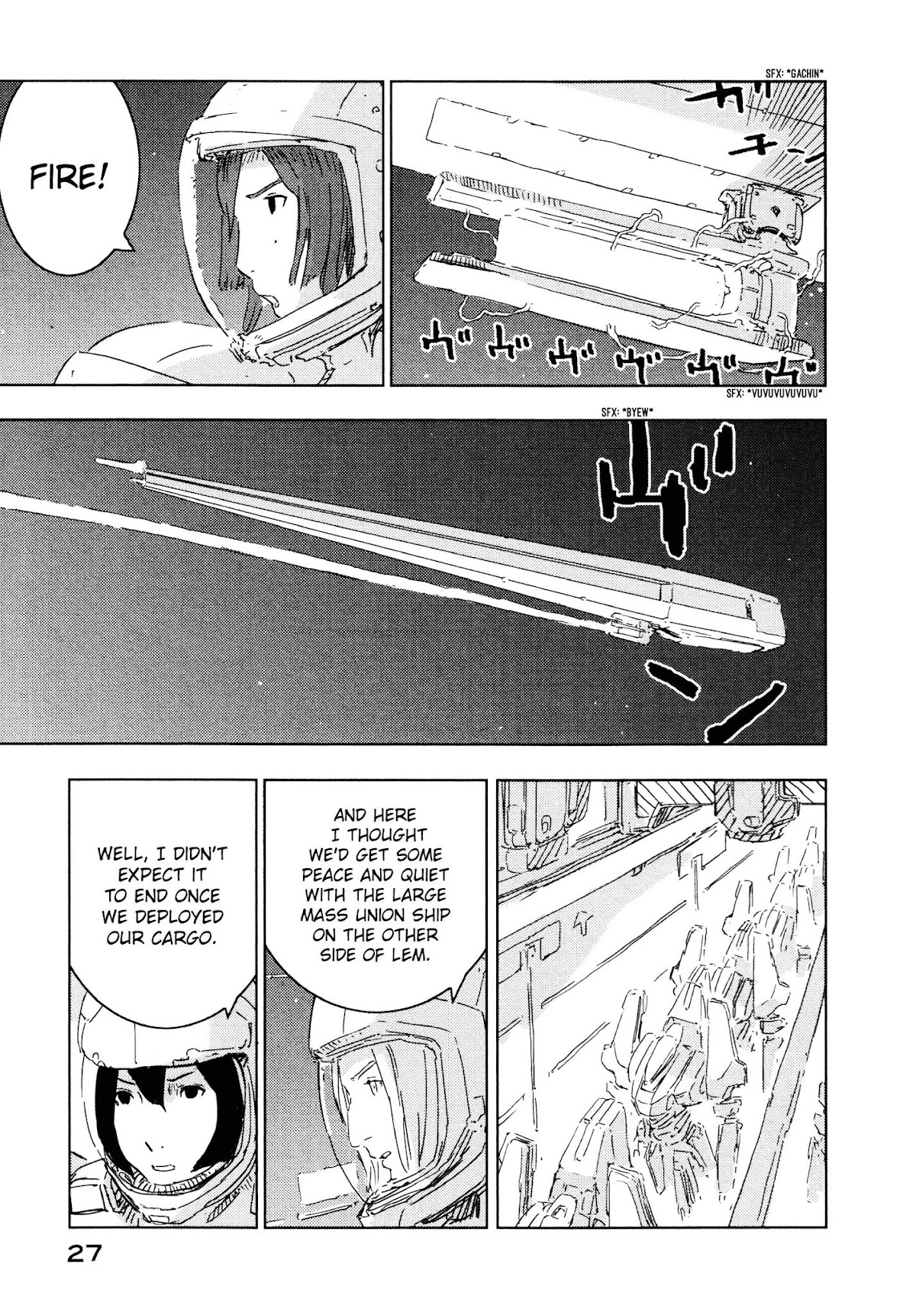Sidonia no Kishi Chapter 55 page 29 - Chapter 55: Launch of the Mizuki