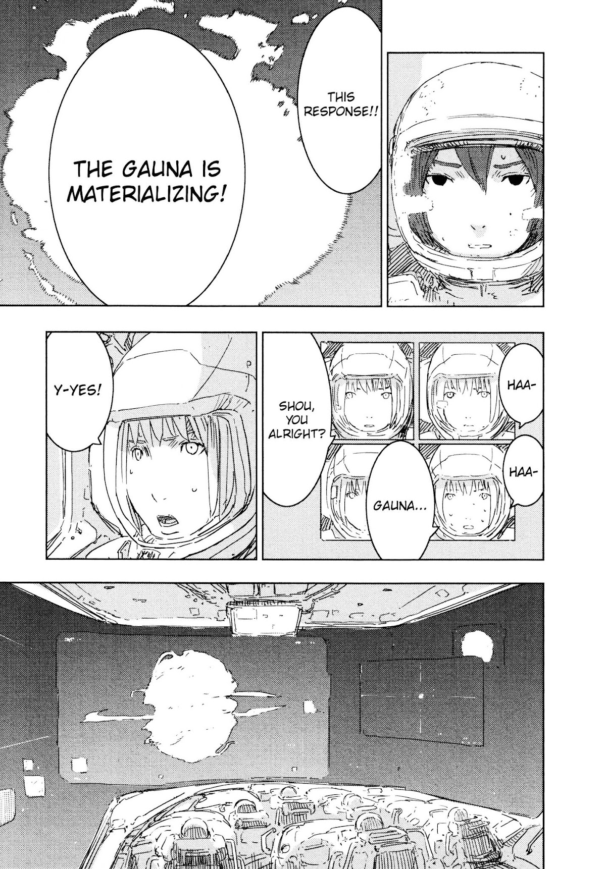 Sidonia no Kishi Chapter 55 page 31 - Chapter 55: Launch of the Mizuki