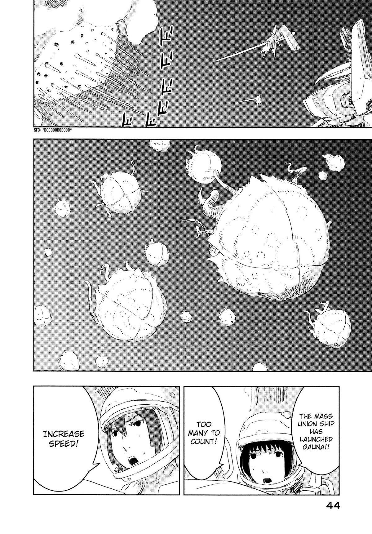 Sidonia no Kishi Chapter 56 page 13 - Chapter 56: The Protean Gauna