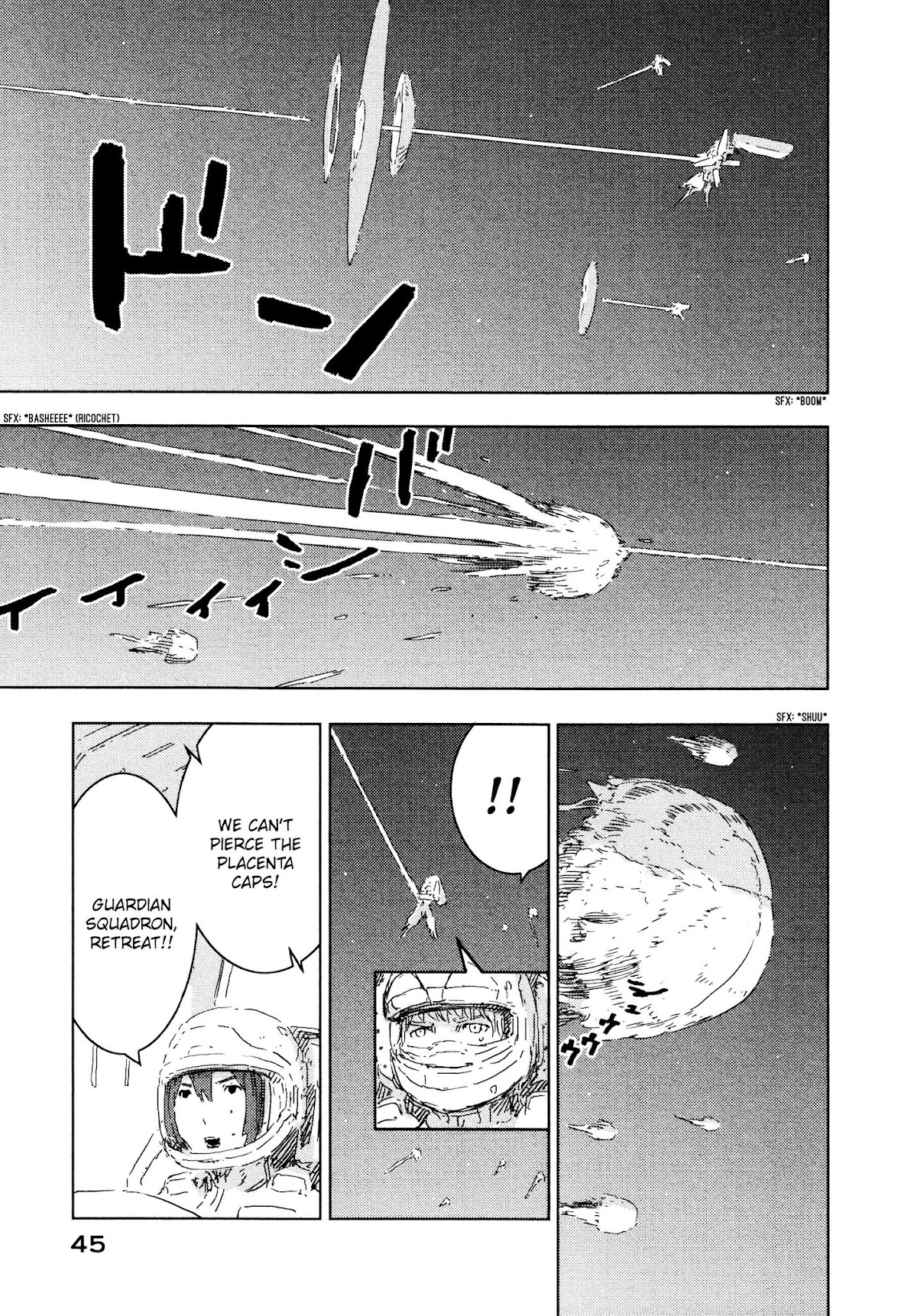 Sidonia no Kishi Chapter 56 page 14 - Chapter 56: The Protean Gauna