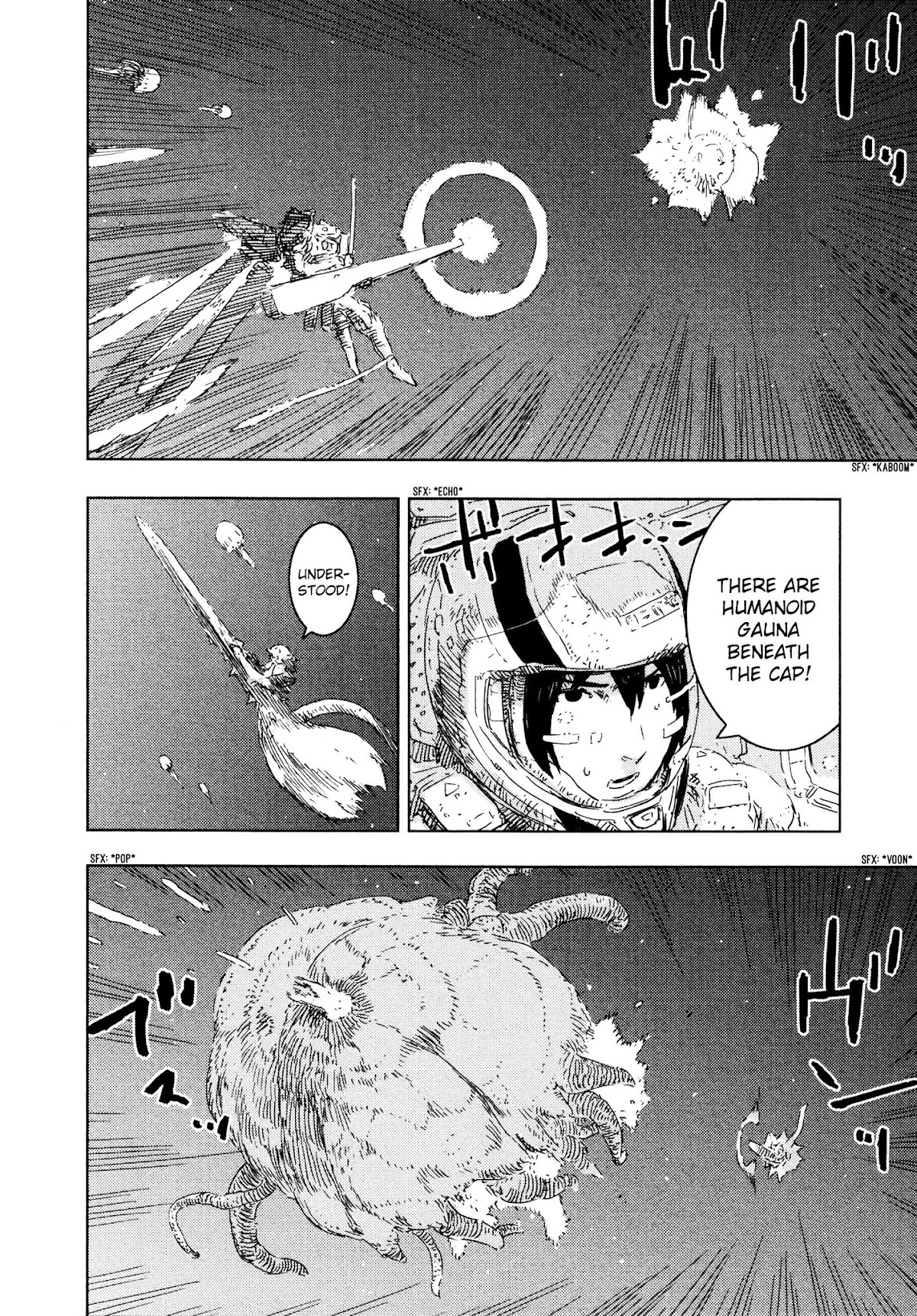 Sidonia no Kishi Chapter 56 page 17 - Chapter 56: The Protean Gauna