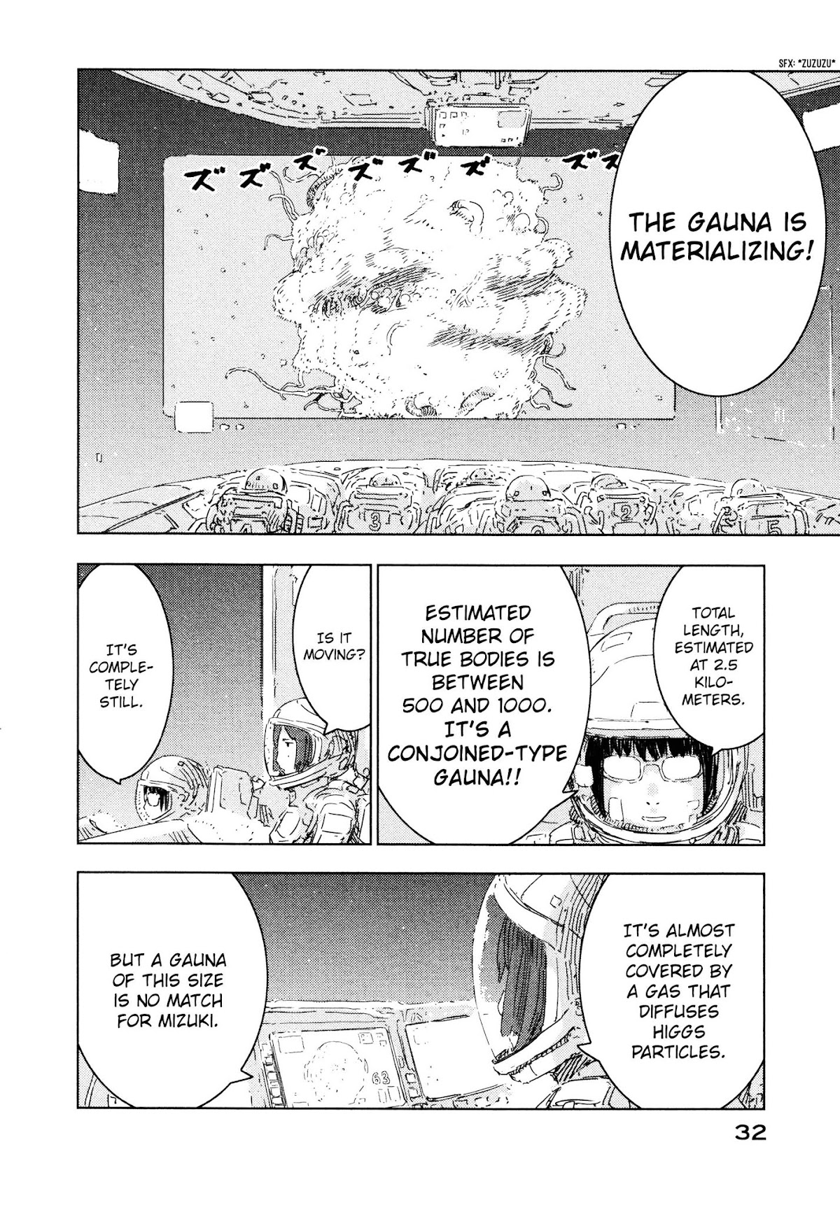 Sidonia no Kishi Chapter 56 page 2 - Chapter 56: The Protean Gauna