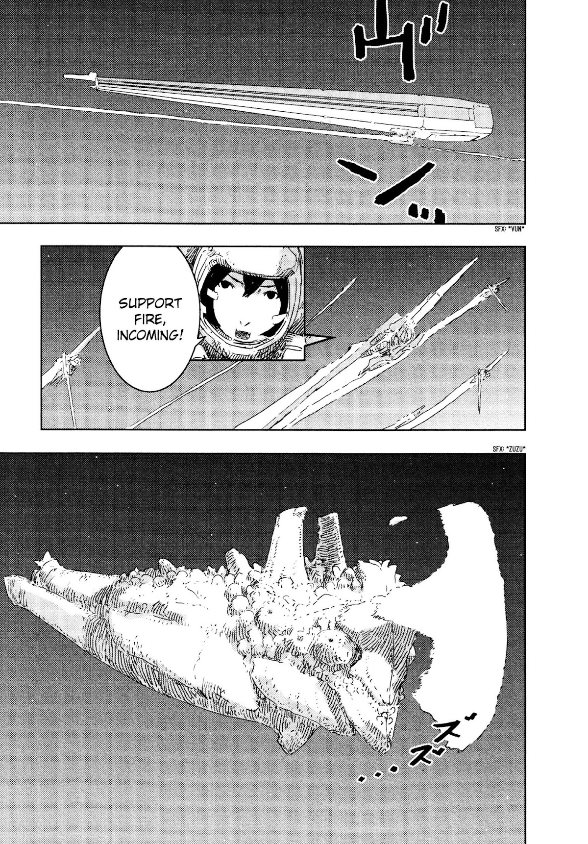 Sidonia no Kishi Chapter 56 page 24 - Chapter 56: The Protean Gauna
