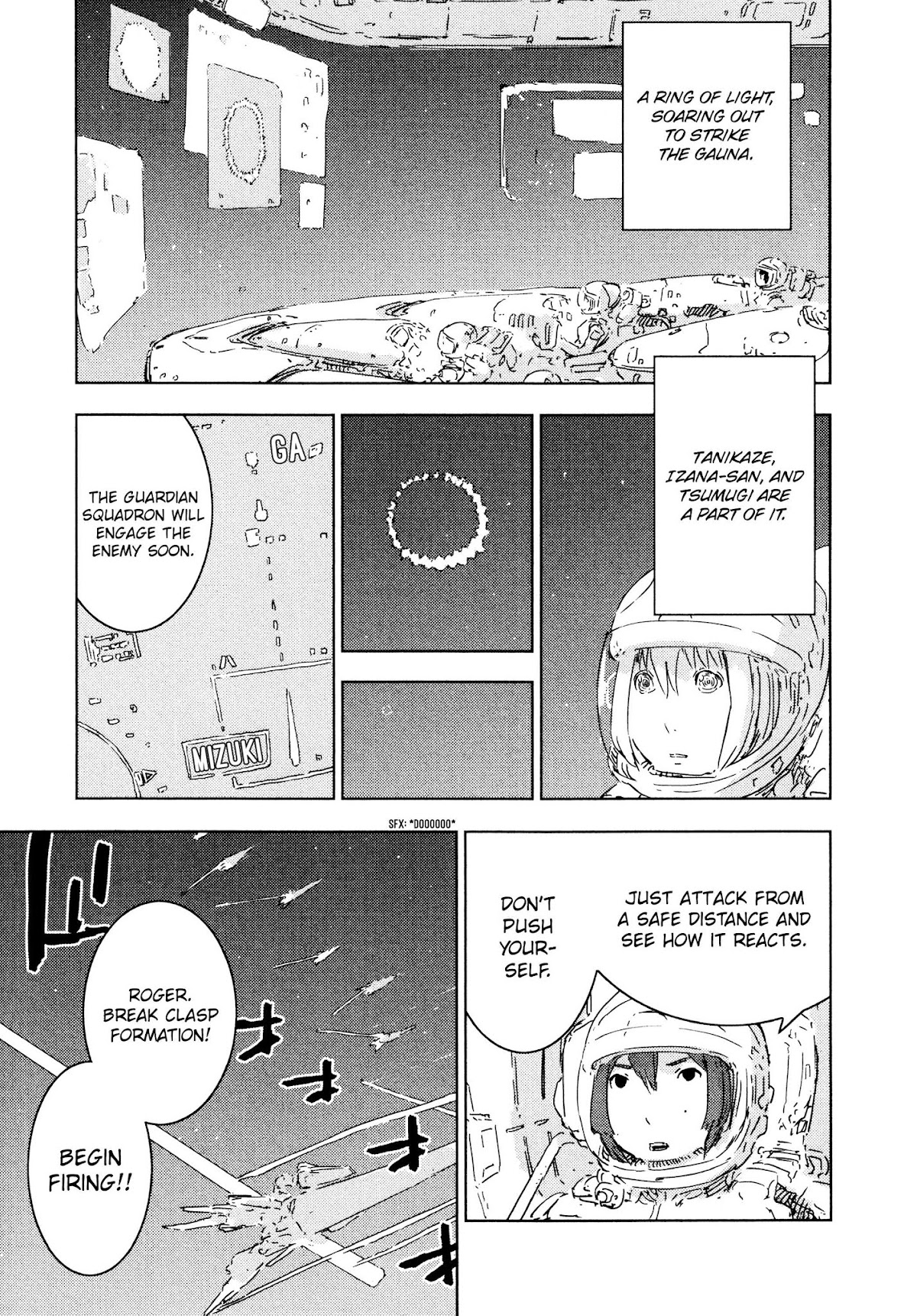 Sidonia no Kishi Chapter 56 page 5 - Chapter 56: The Protean Gauna