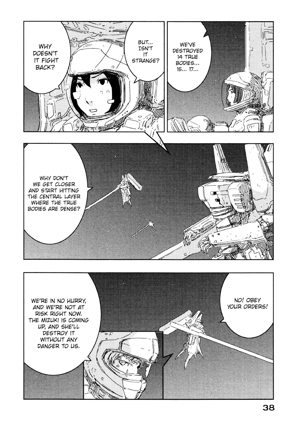 Sidonia no Kishi Chapter 56 page 8 - Chapter 56: The Protean Gauna