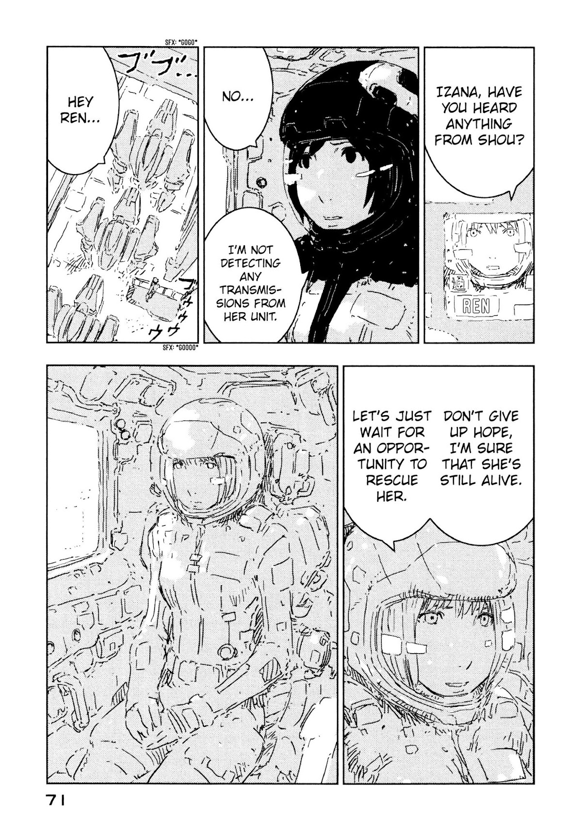 Sidonia no Kishi Chapter 57 page 7 - Chapter 57: Honoka Shou's Rescue
