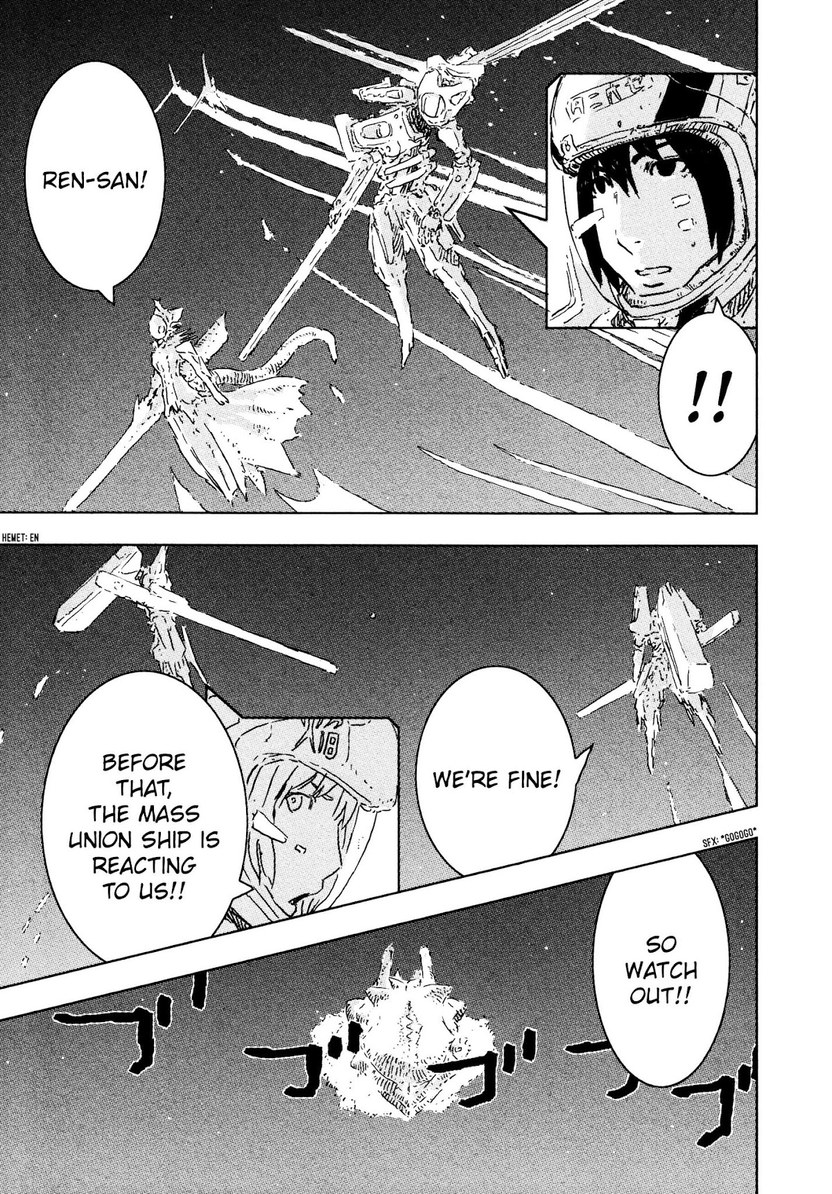 Sidonia no Kishi Chapter 58 page 15 - Chapter 58: Mizuki's Abilities