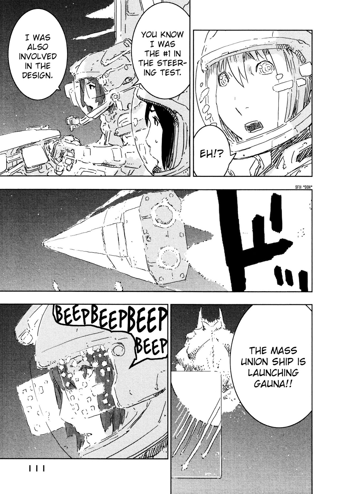 Sidonia no Kishi Chapter 58 page 17 - Chapter 58: Mizuki's Abilities