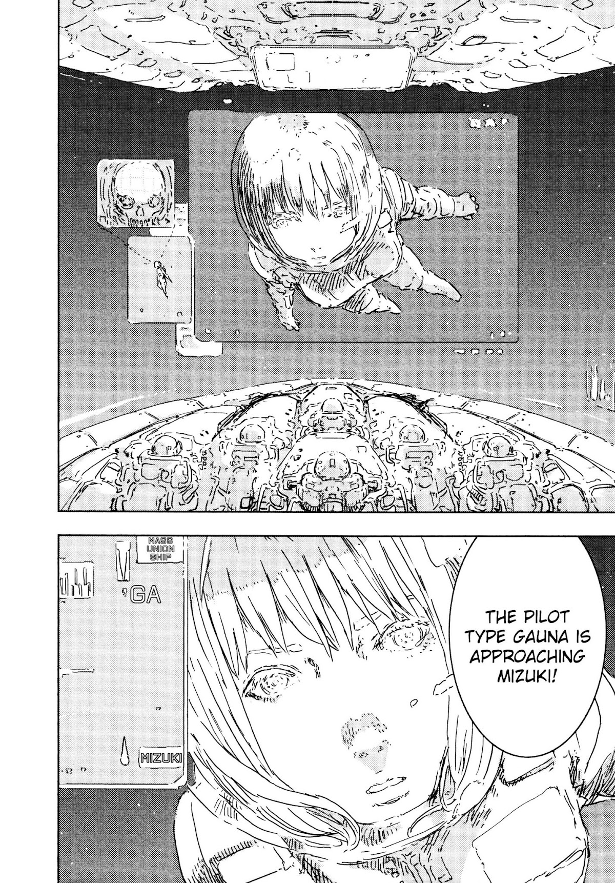 Sidonia no Kishi Chapter 58 page 2 - Chapter 58: Mizuki's Abilities