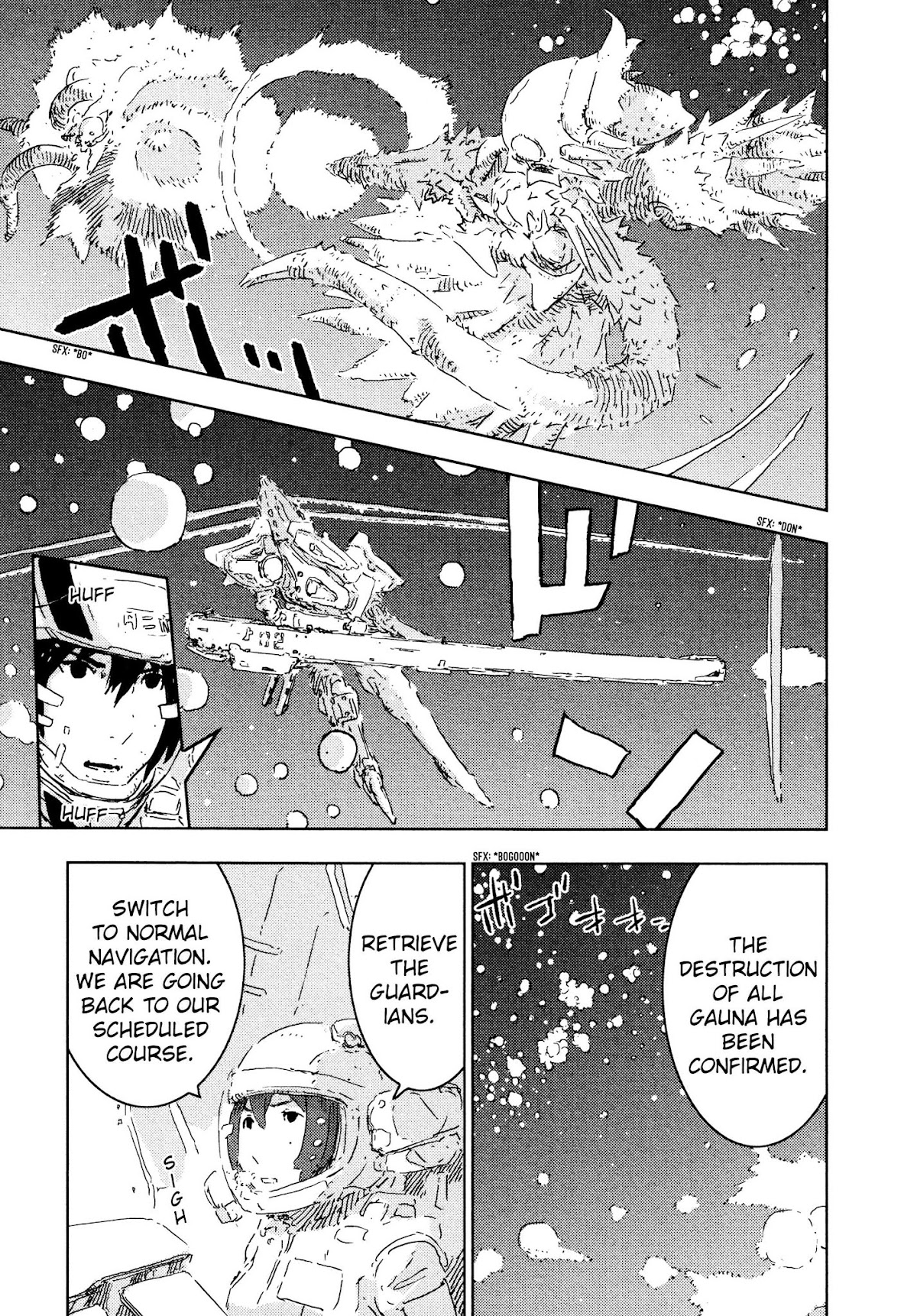 Sidonia no Kishi Chapter 58 page 27 - Chapter 58: Mizuki's Abilities