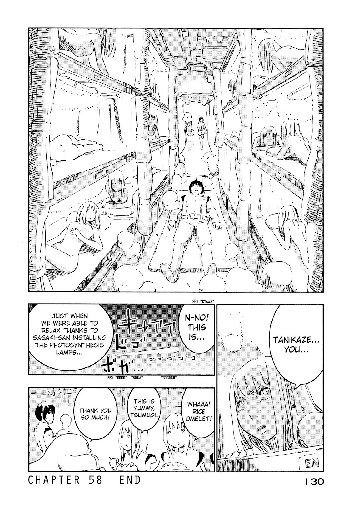 Sidonia no Kishi Chapter 58 page 34 - Chapter 58: Mizuki's Abilities