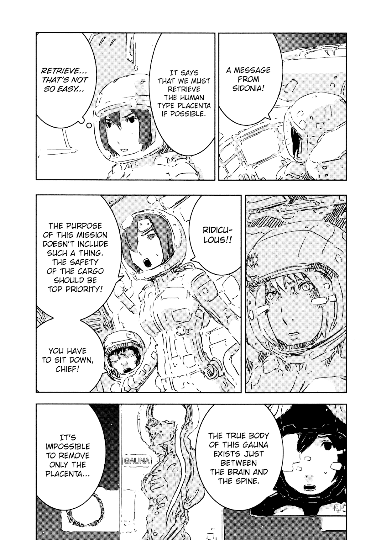 Sidonia no Kishi Chapter 58 page 4 - Chapter 58: Mizuki's Abilities