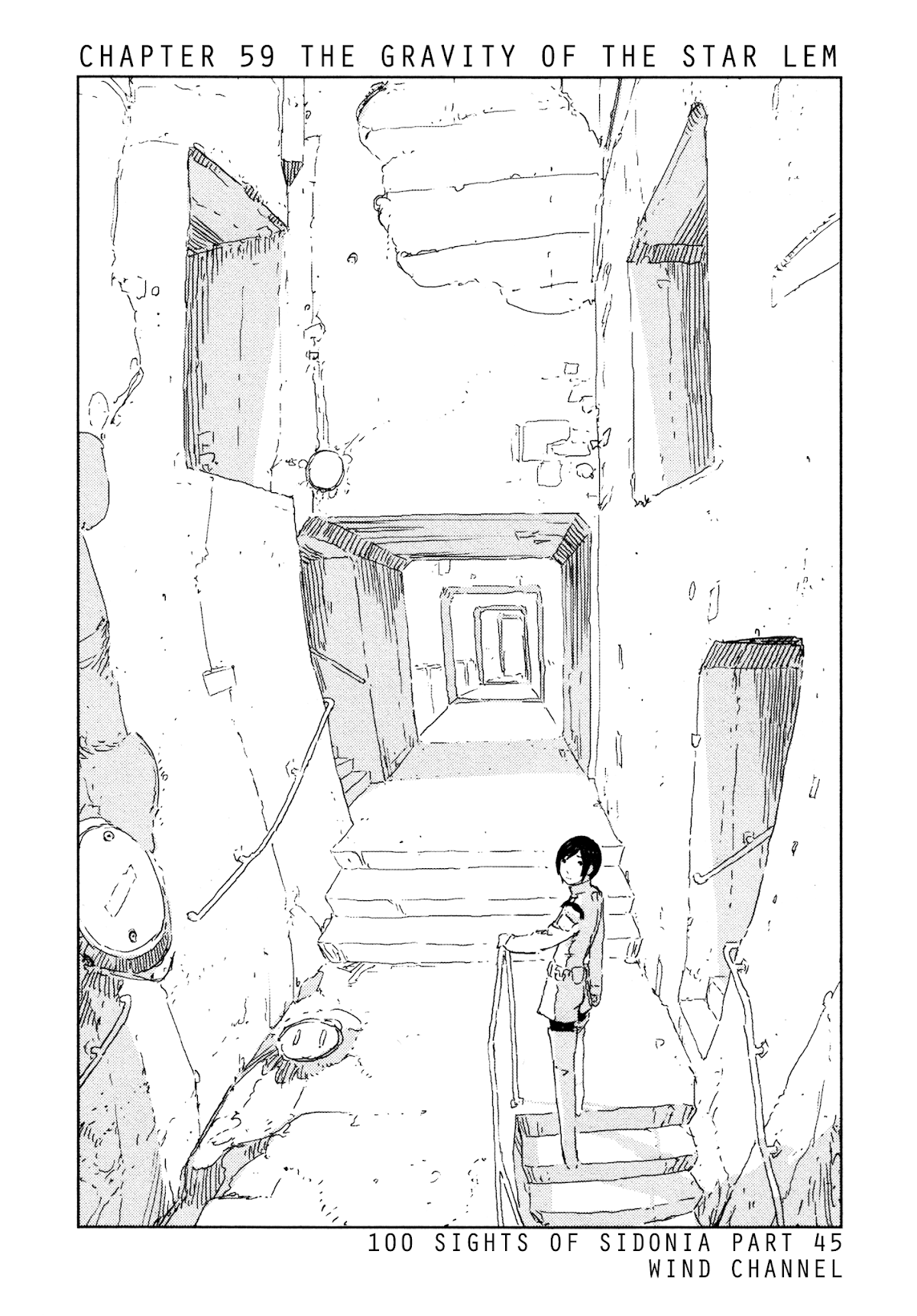 Sidonia no Kishi Chapter 59 page 1 - Chapter 59: The Gravity of the Star Lem
