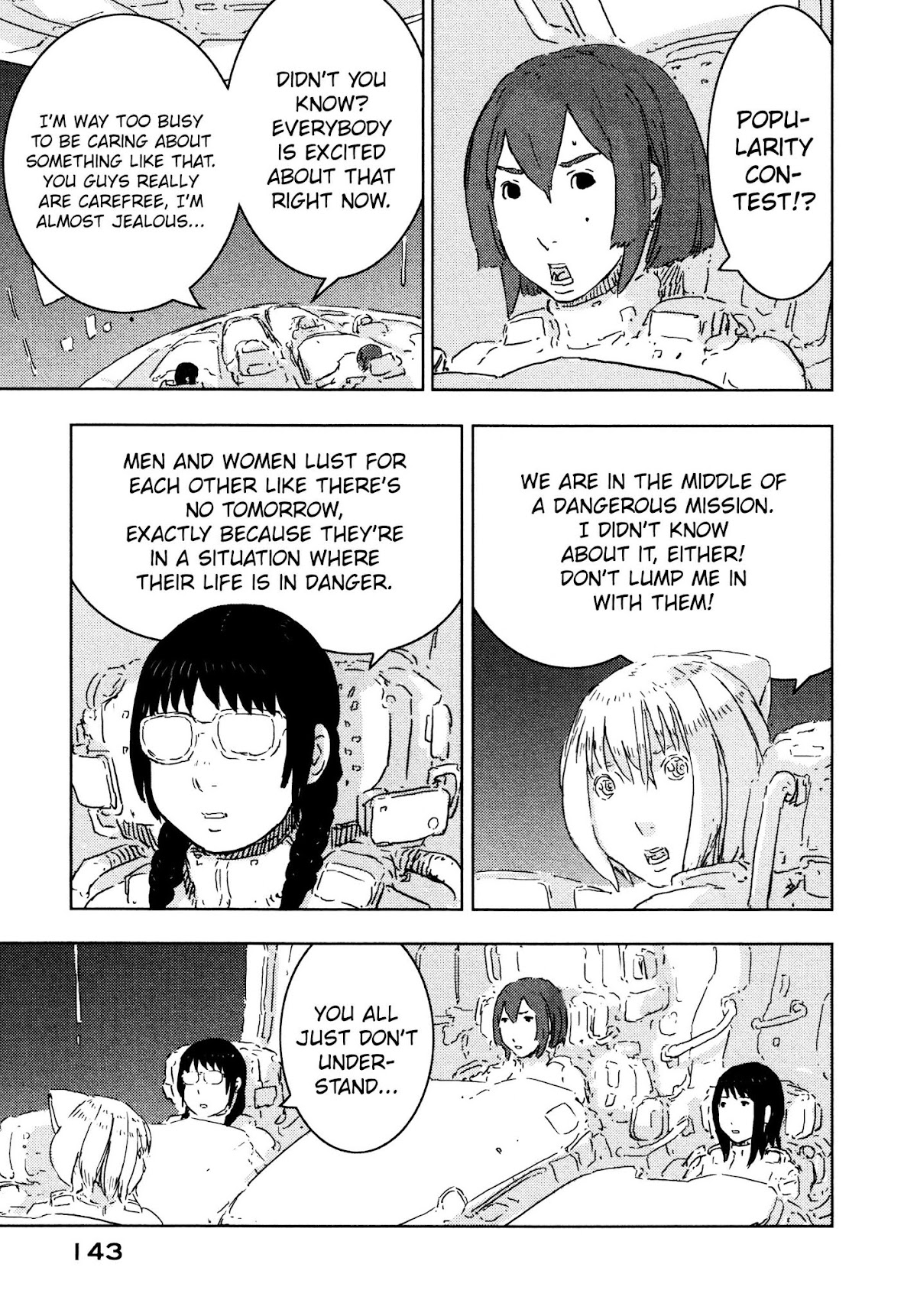Sidonia no Kishi Chapter 59 page 11 - Chapter 59: The Gravity of the Star Lem