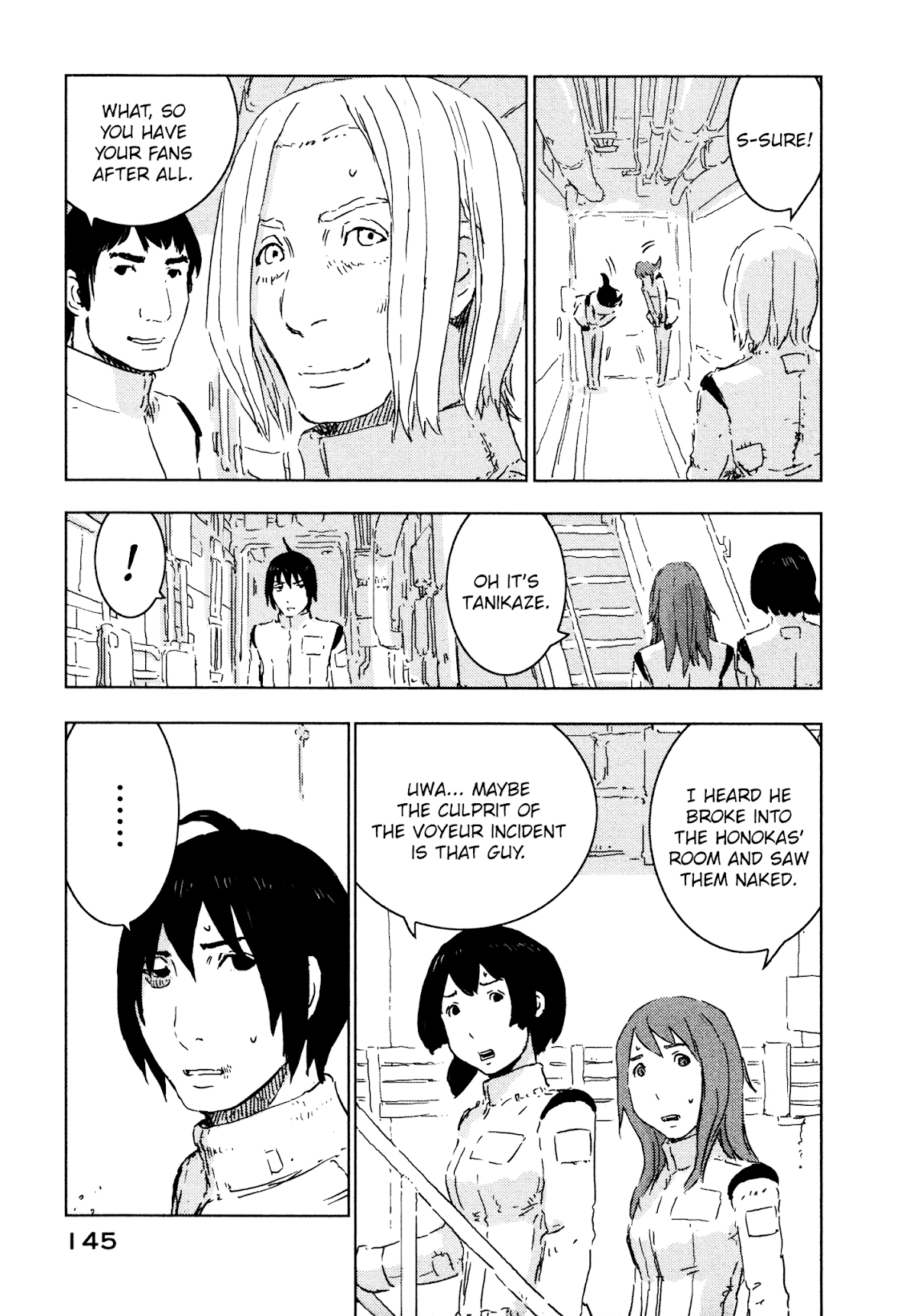 Sidonia no Kishi Chapter 59 page 13 - Chapter 59: The Gravity of the Star Lem