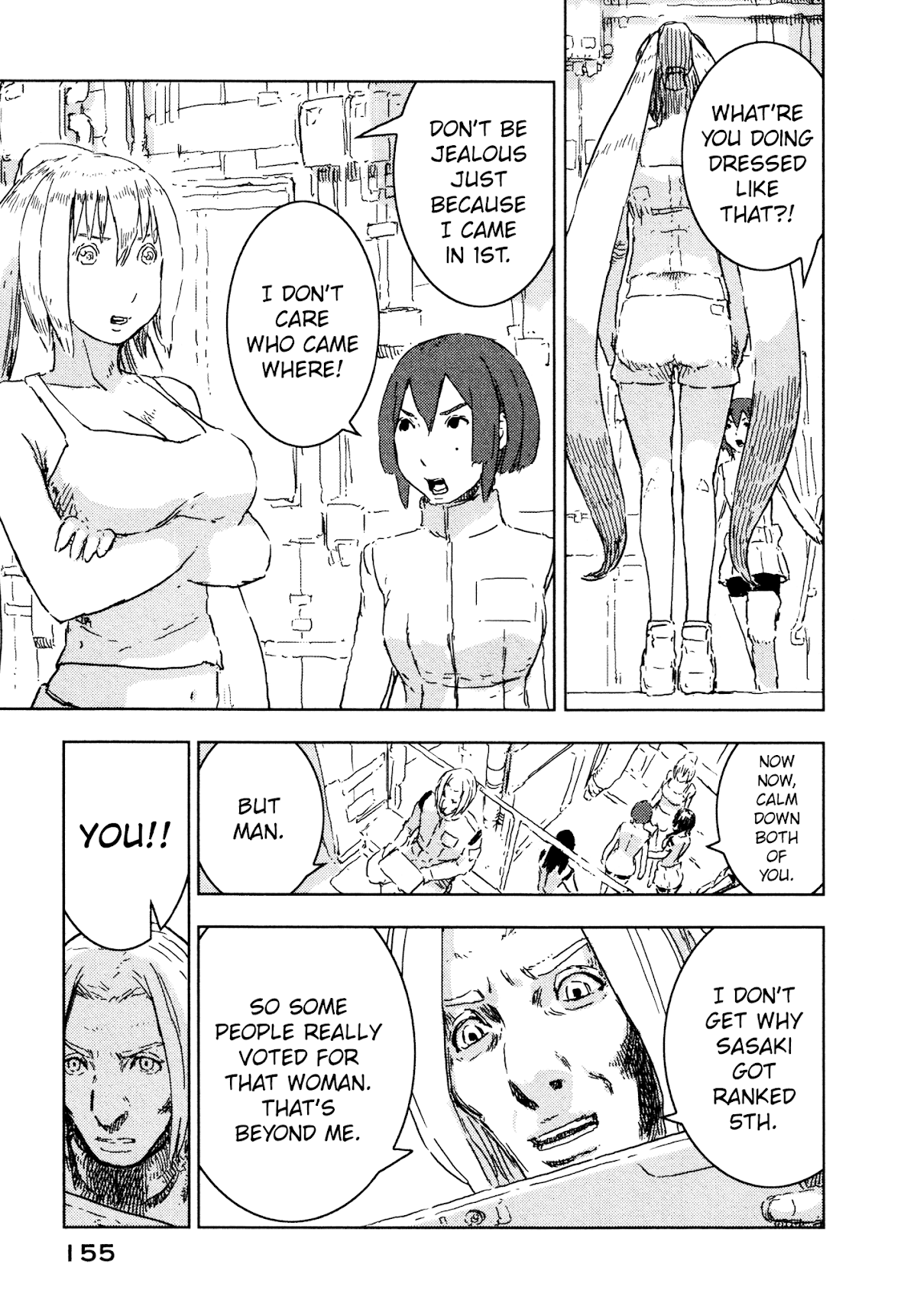 Sidonia no Kishi Chapter 59 page 23 - Chapter 59: The Gravity of the Star Lem