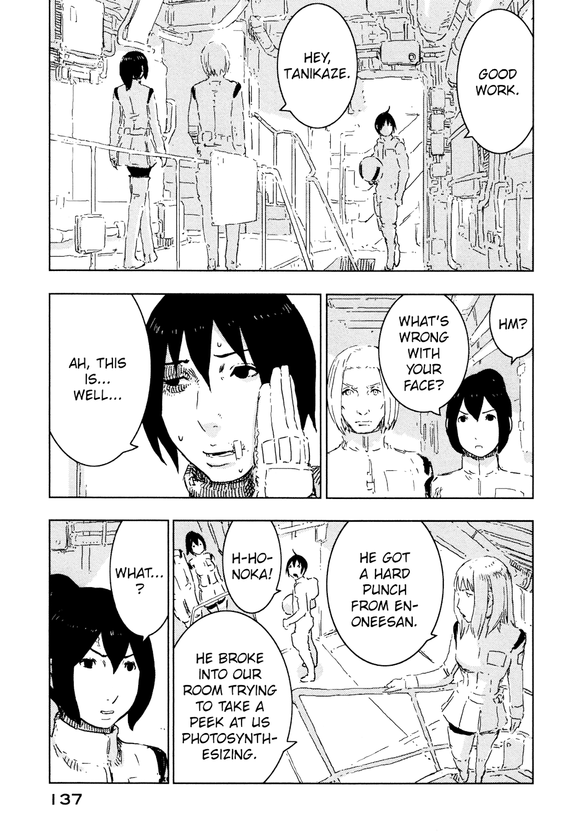 Sidonia no Kishi Chapter 59 page 5 - Chapter 59: The Gravity of the Star Lem