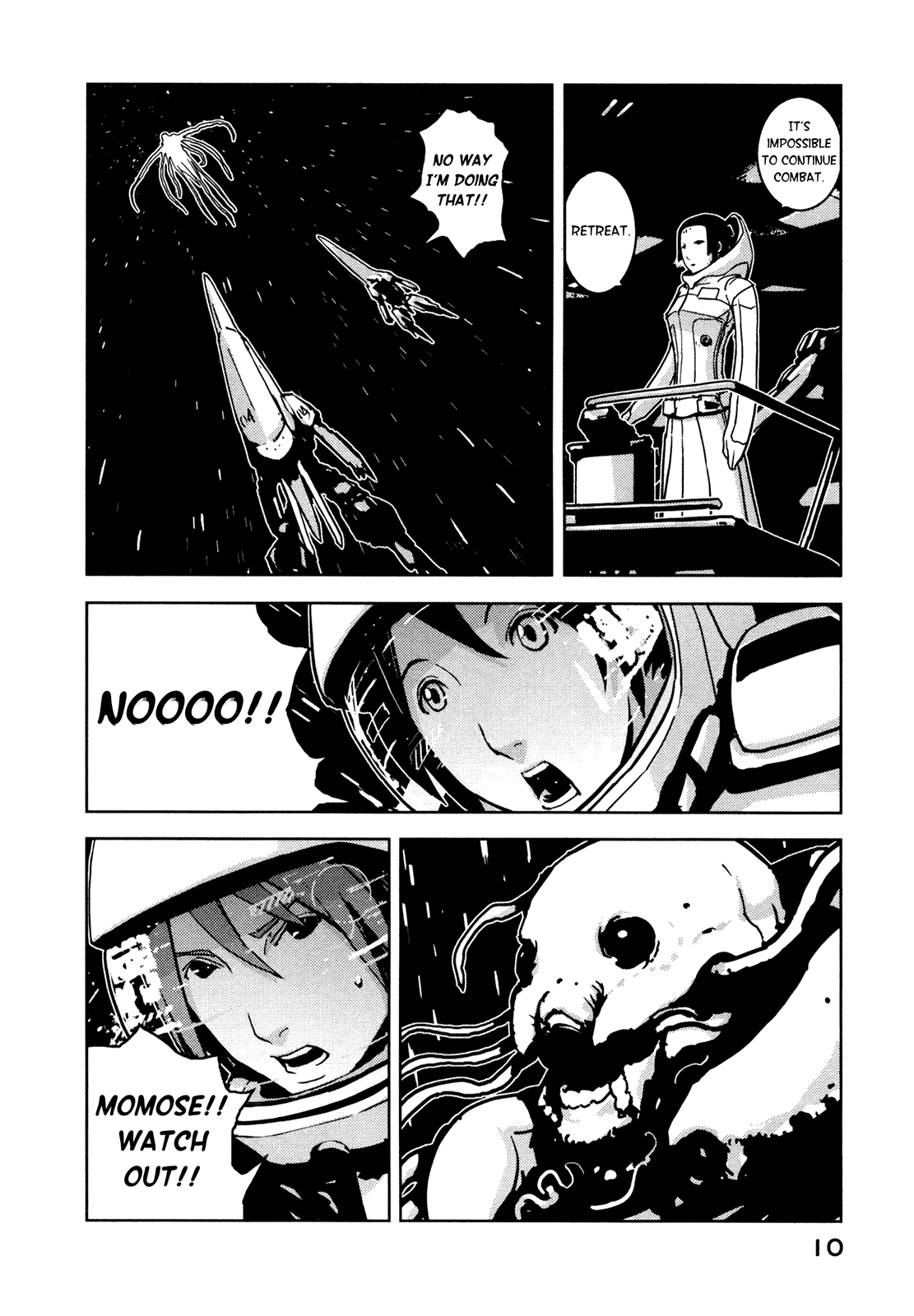 Sidonia no Kishi Chapter 6 page 11 - Chapter 6: Akai Mochikuni's Kabizashi